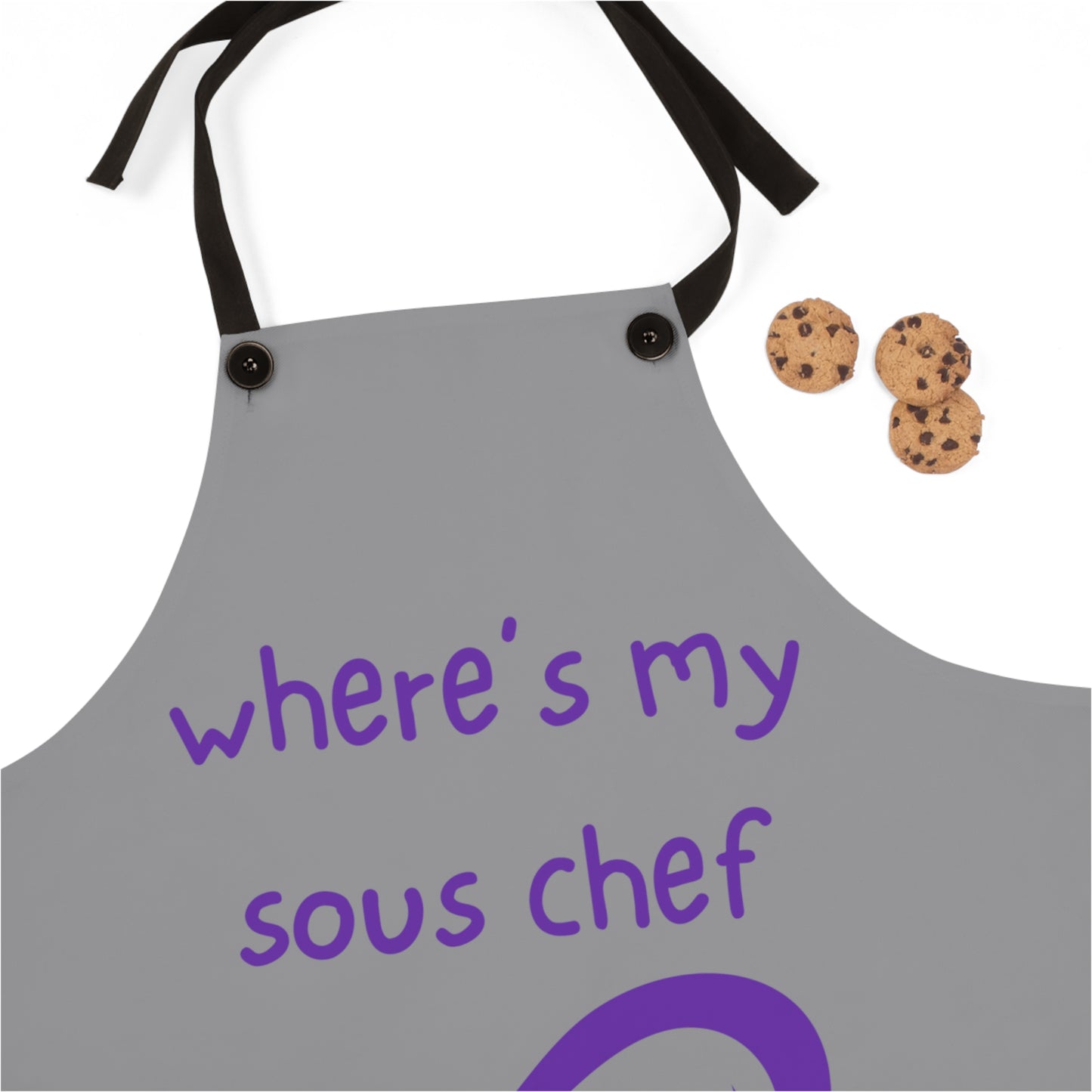 "Where's My Sous Chef" Apron SC25plg