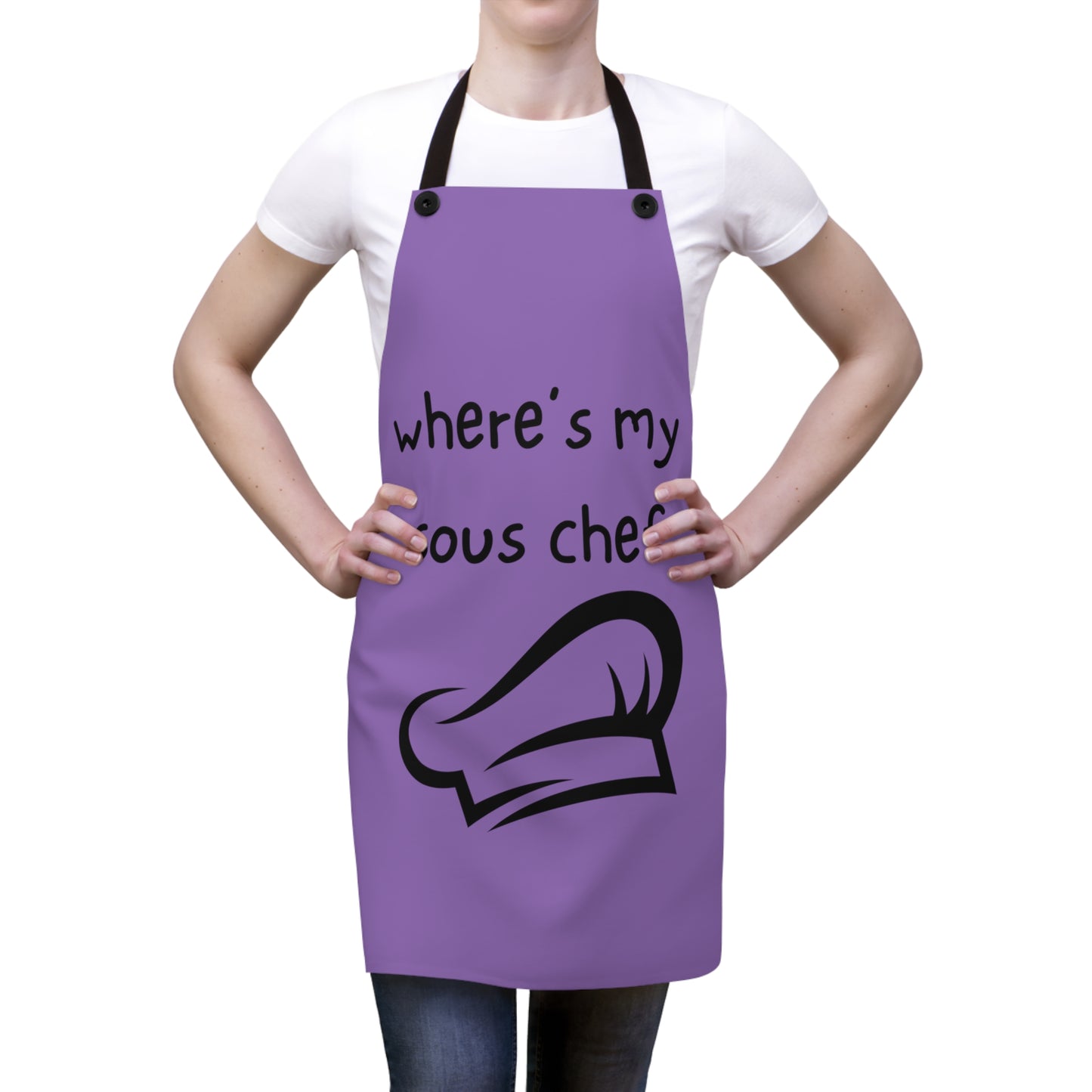 "where's my sous chef" Apron W323bp