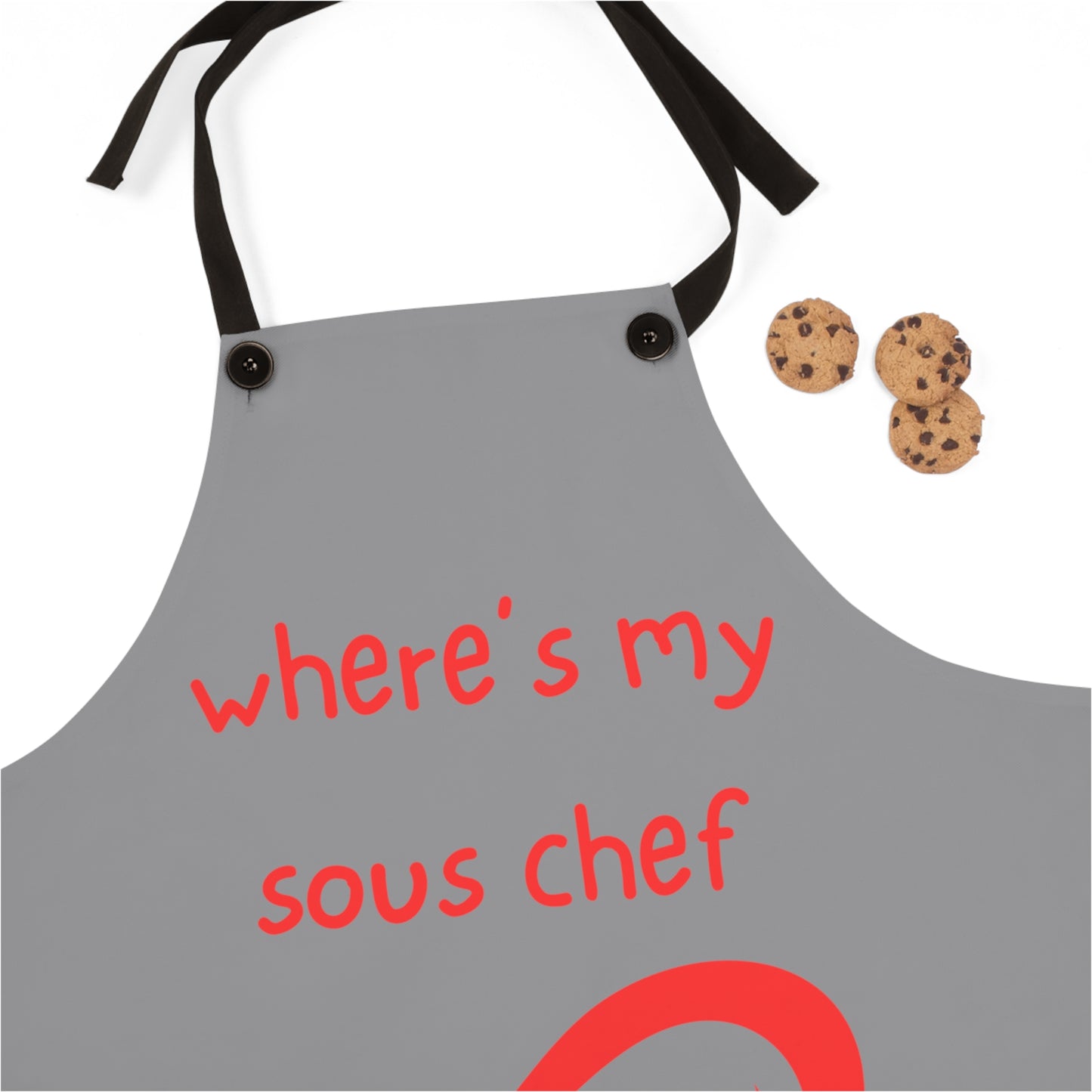 "where's my sous chef" Apron W111rg