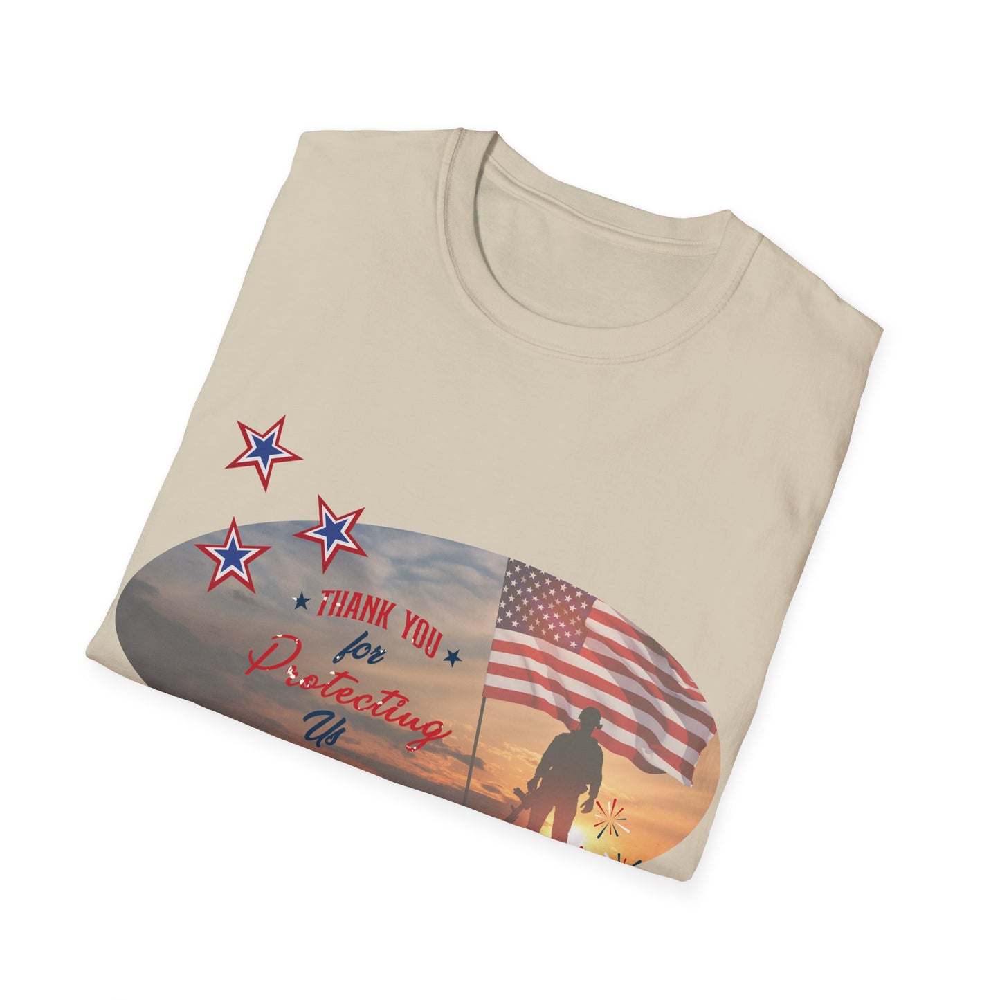 Thank You Veterans Unisex Short Sleeve T-Shirt TYV.SS02zx
