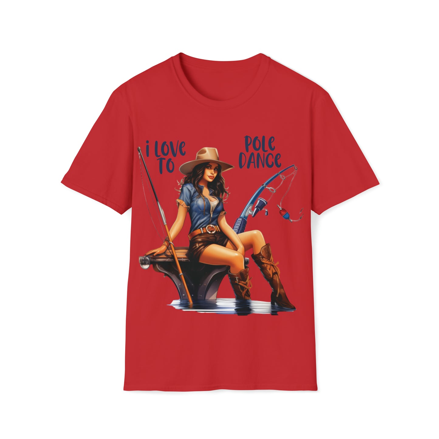 "I Love To Pole Dance" Unisex Short Sleeve T-Shirt PD.SS01