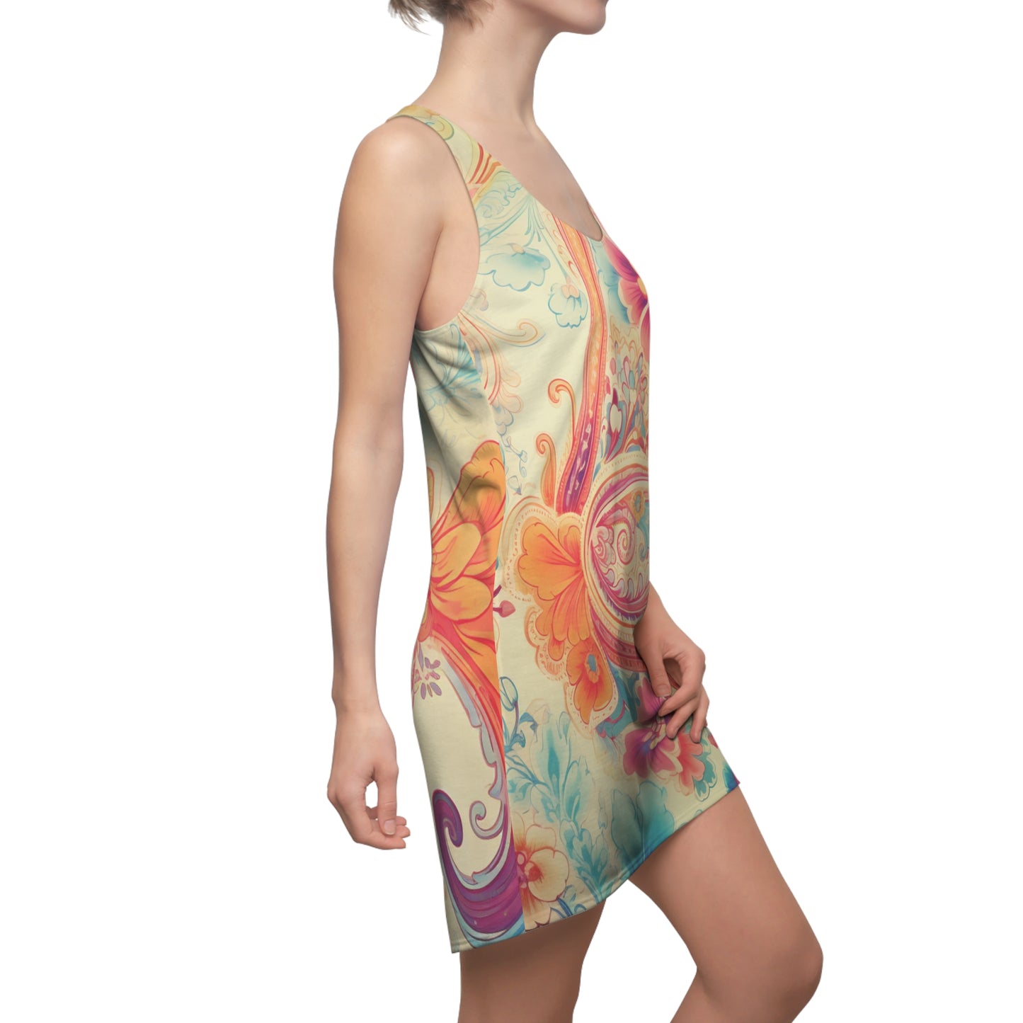 Women's Paisley Racerback Dress WRBD.001P1