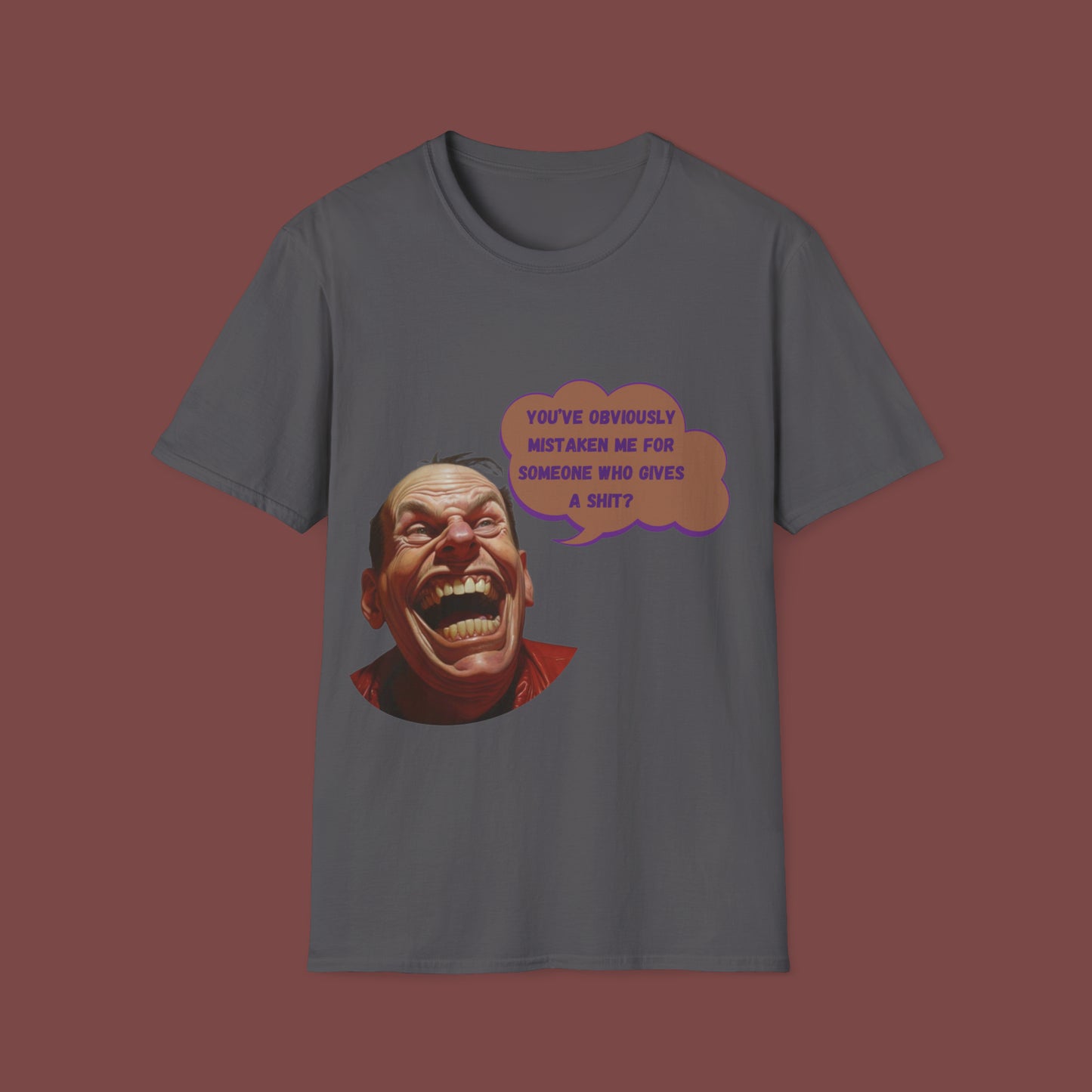 "Who Gives A Shit" Unisex Short Sleeve T-Shirt WGS.SS4fx