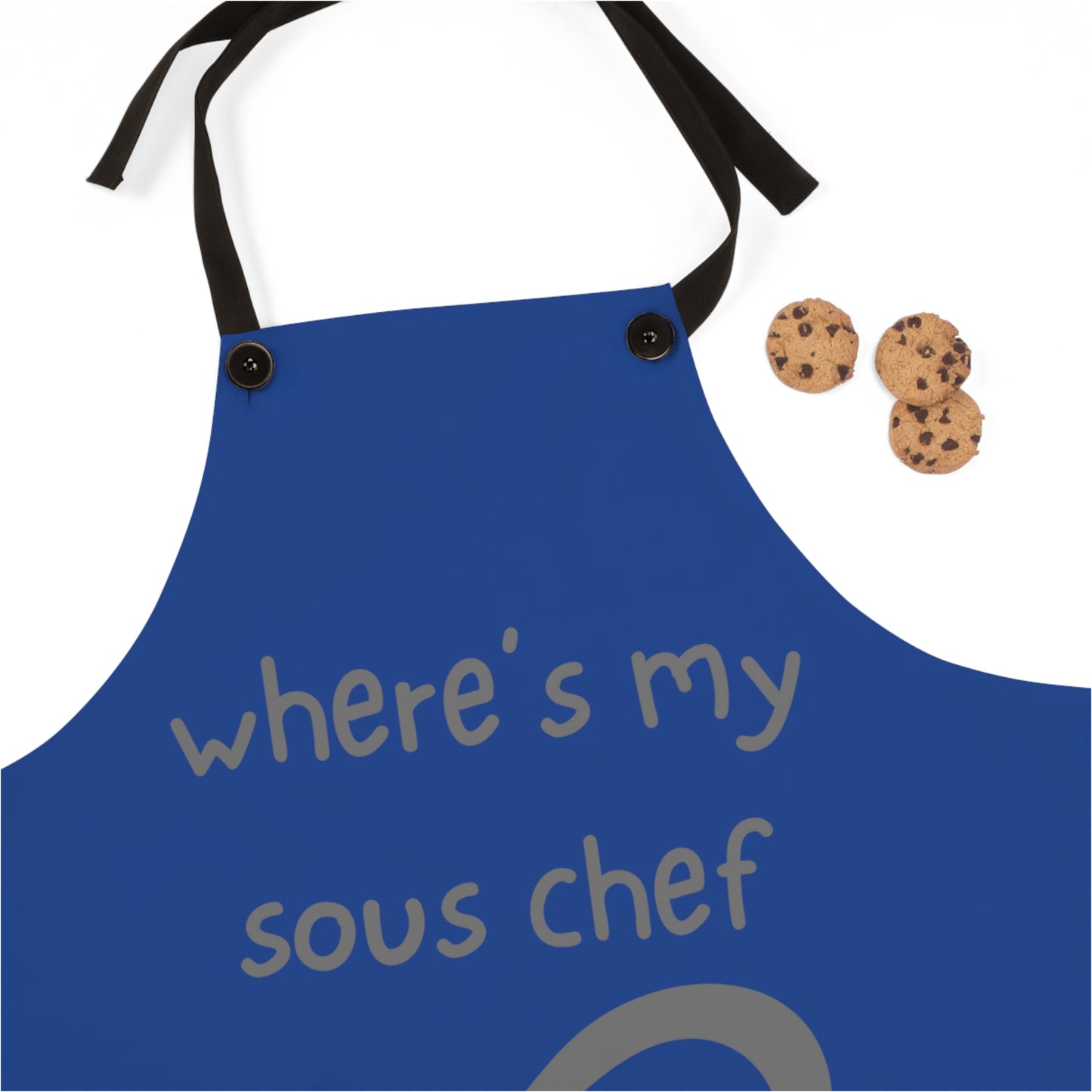 "Where's My Sous Chef" Apron SC25gdb