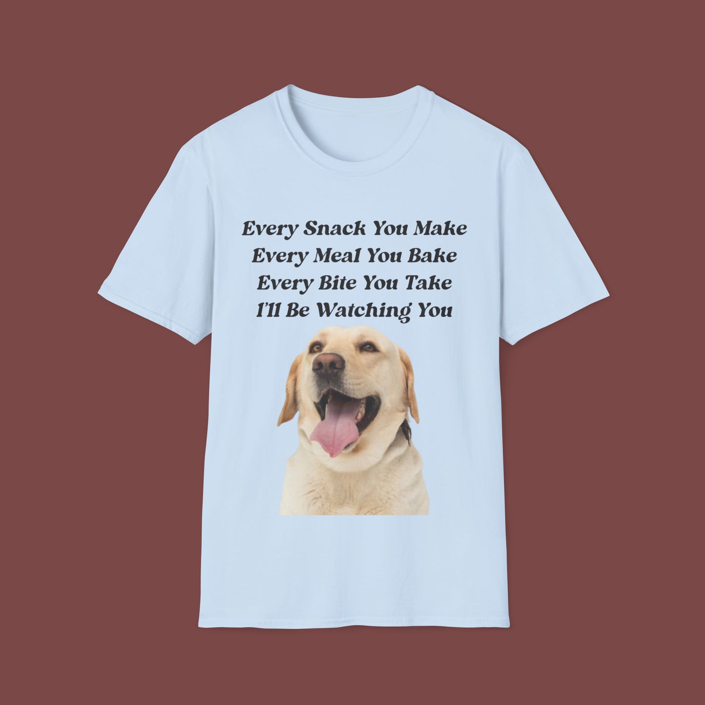 "Every Snack You Make - White Lab" Unisex Short Sleeve T-Shirt ESYM.SS01wl