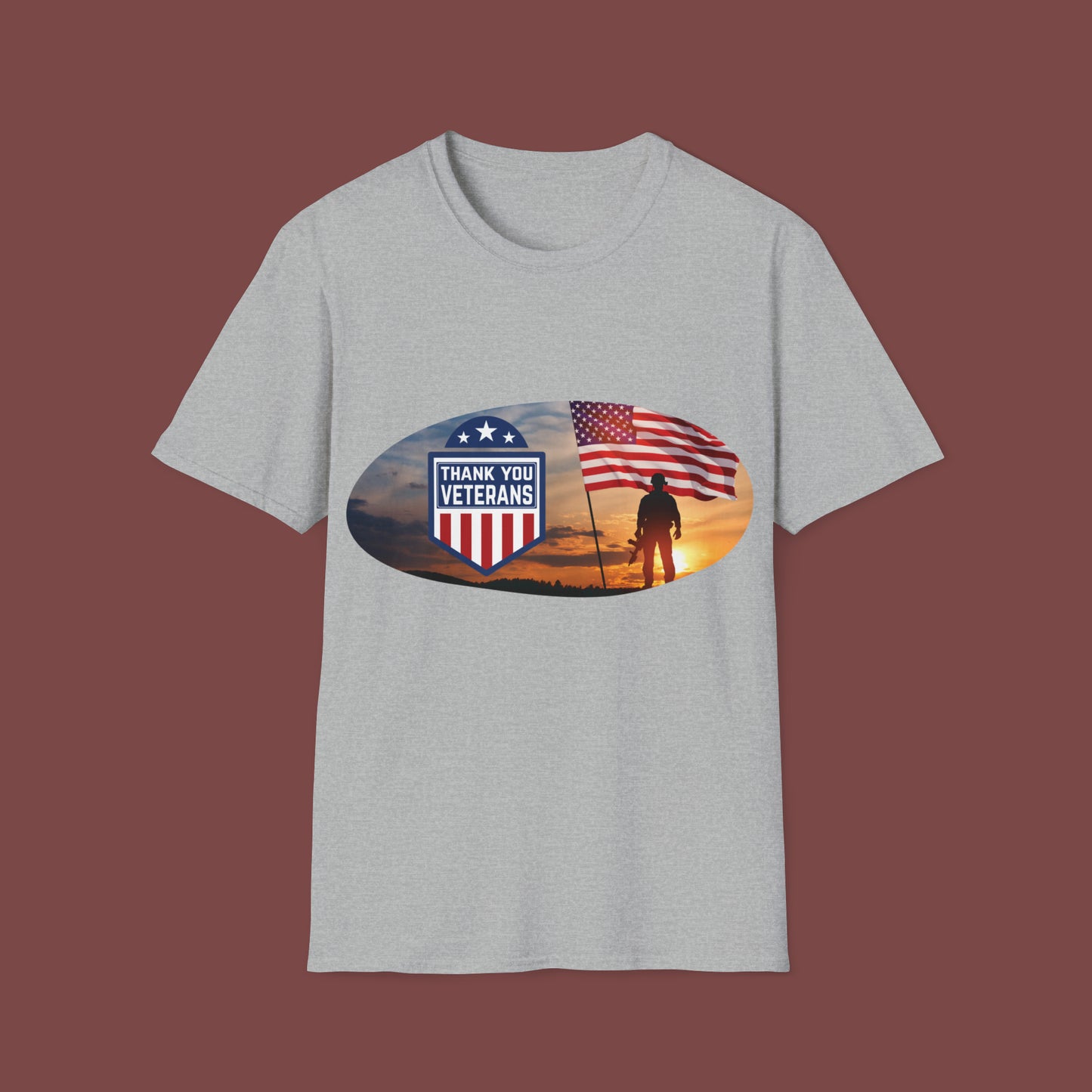 Thank You Veterans Unisex Short Sleeve T-Shirt TYV.SS003x