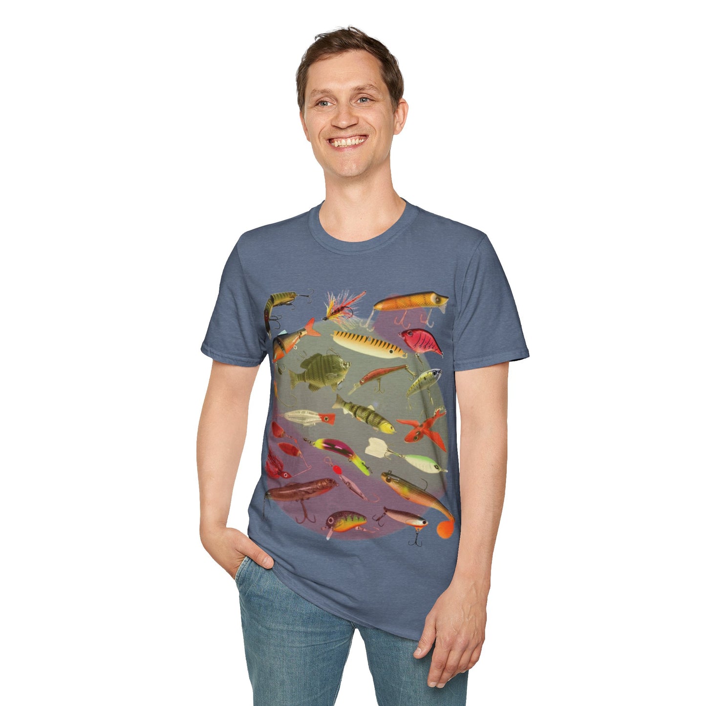"Lures, Lures, Lures" Unisex Short Sleeve T-Shirt LUR.SSa4ax