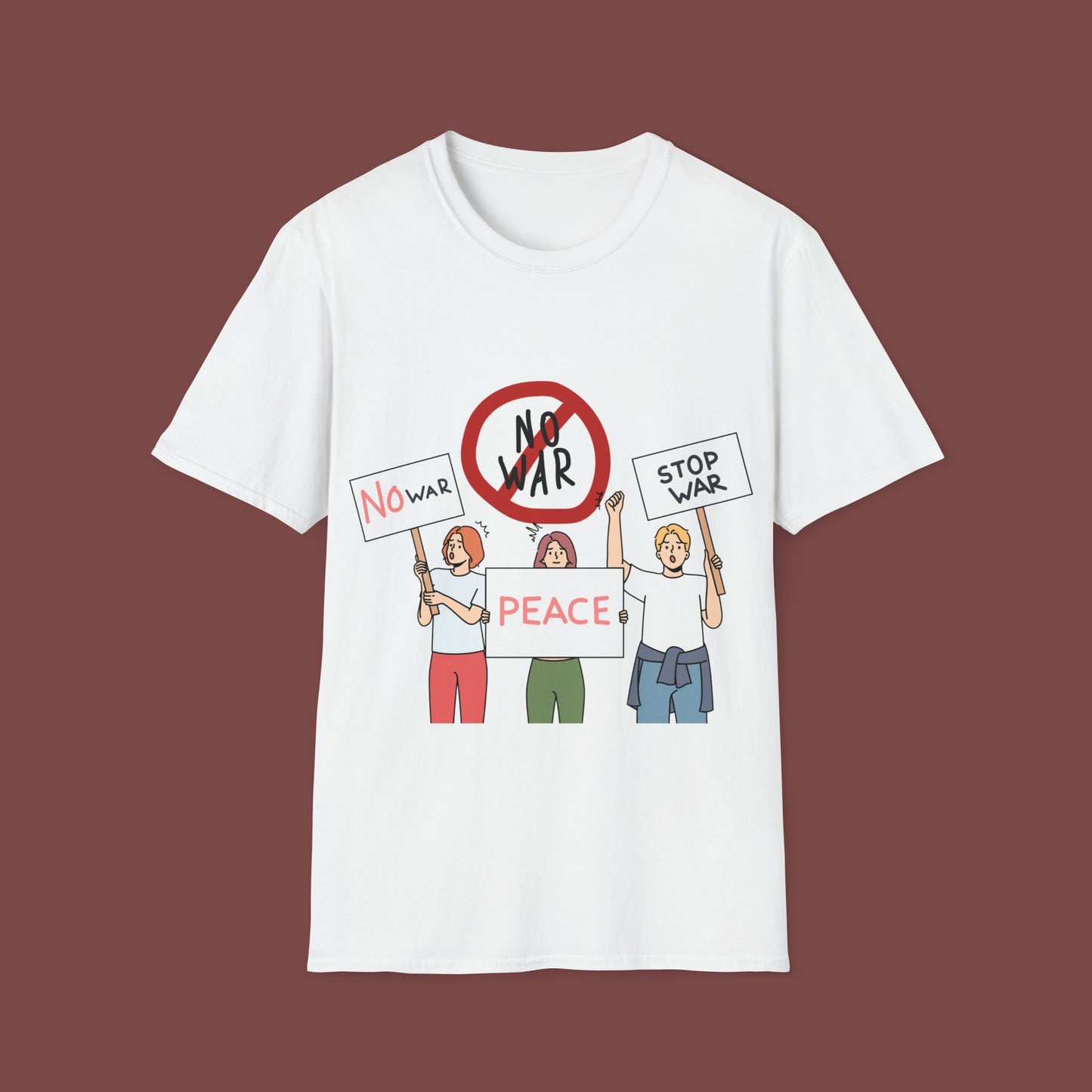 Stop War Unisex Short Sleeve T-Shirt SW.SS001nx