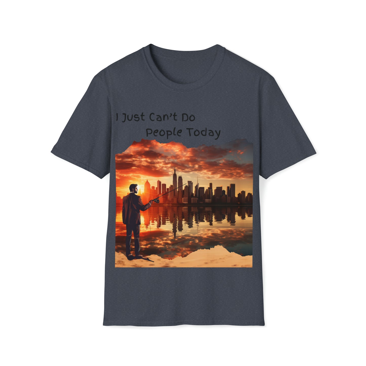 "I Can't Do People Today" Unisex Short Sleeve T-Shirt CDPT.SS01x