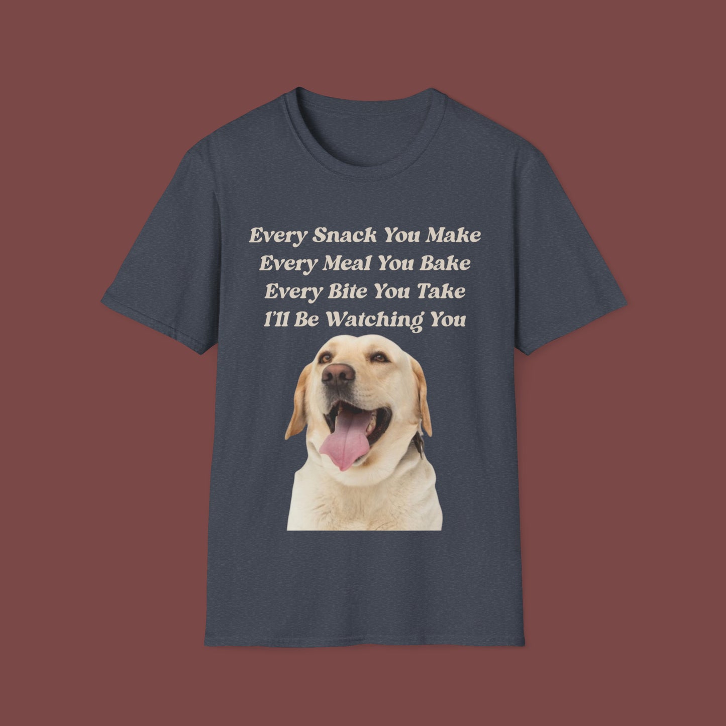 "Every Snack You Make - White Lab" Unisex Short Sleeve T-Shirt ESYM.SS01wl