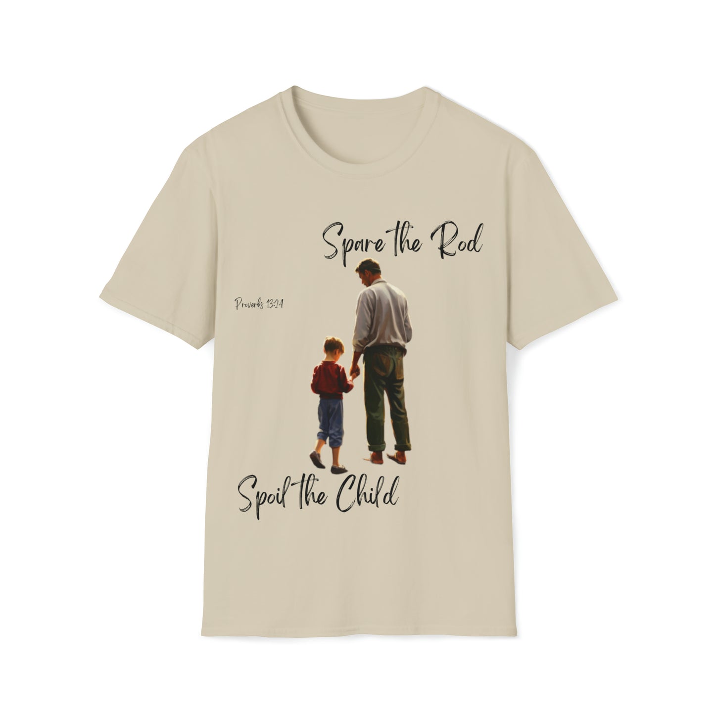 "Spare the Rod, Spoil the Child" Unisex Short Sleeve T-Shirt SRSC.SS01p