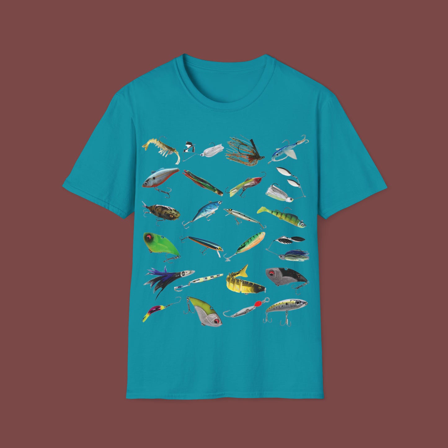 "Lures, Lures, Lures" Unisex Short Sleeve T-Shirt LUR.SSa2bx
