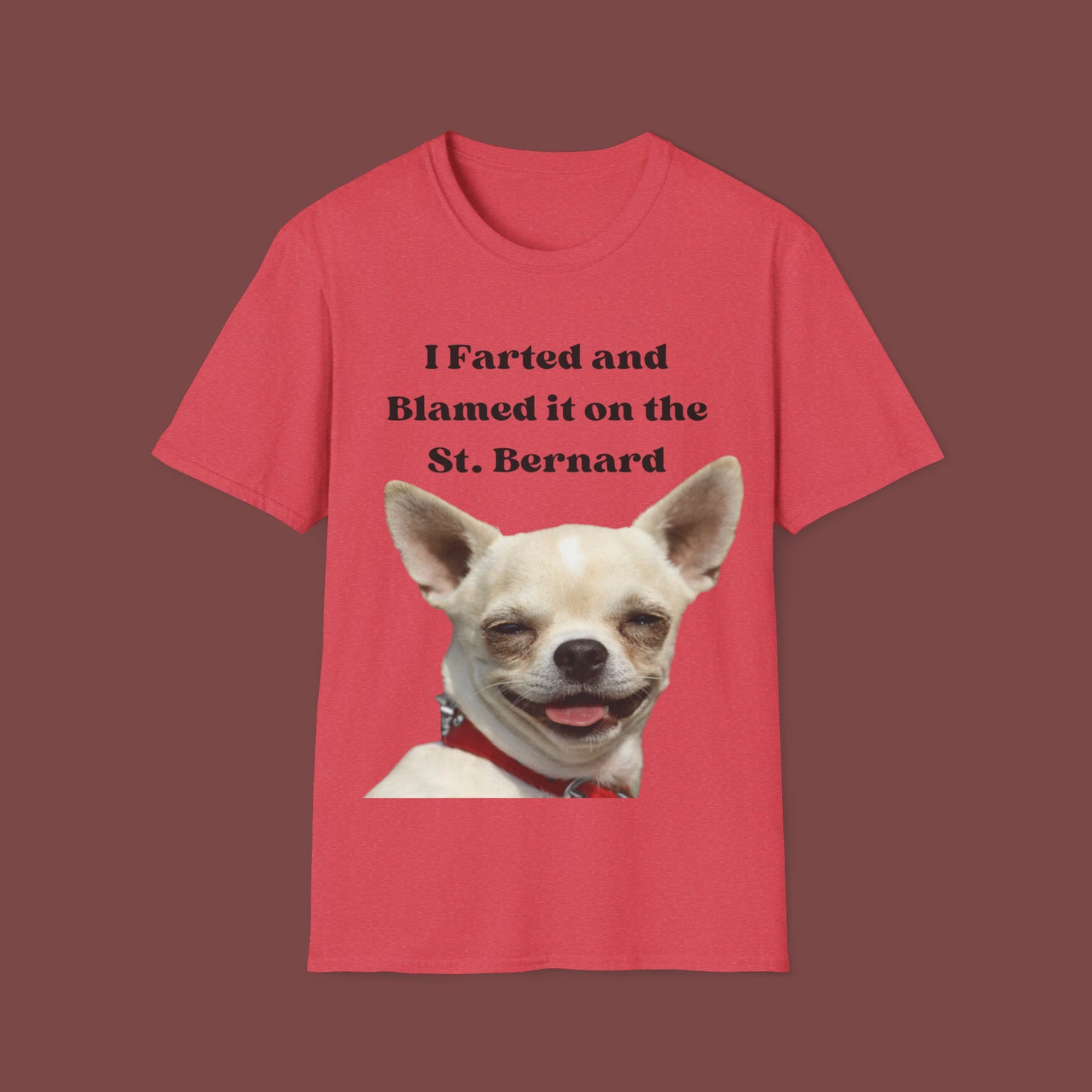 "It Was the St. Bernard" Unisex Short Sleeve T-Shirt TSB.SS10b