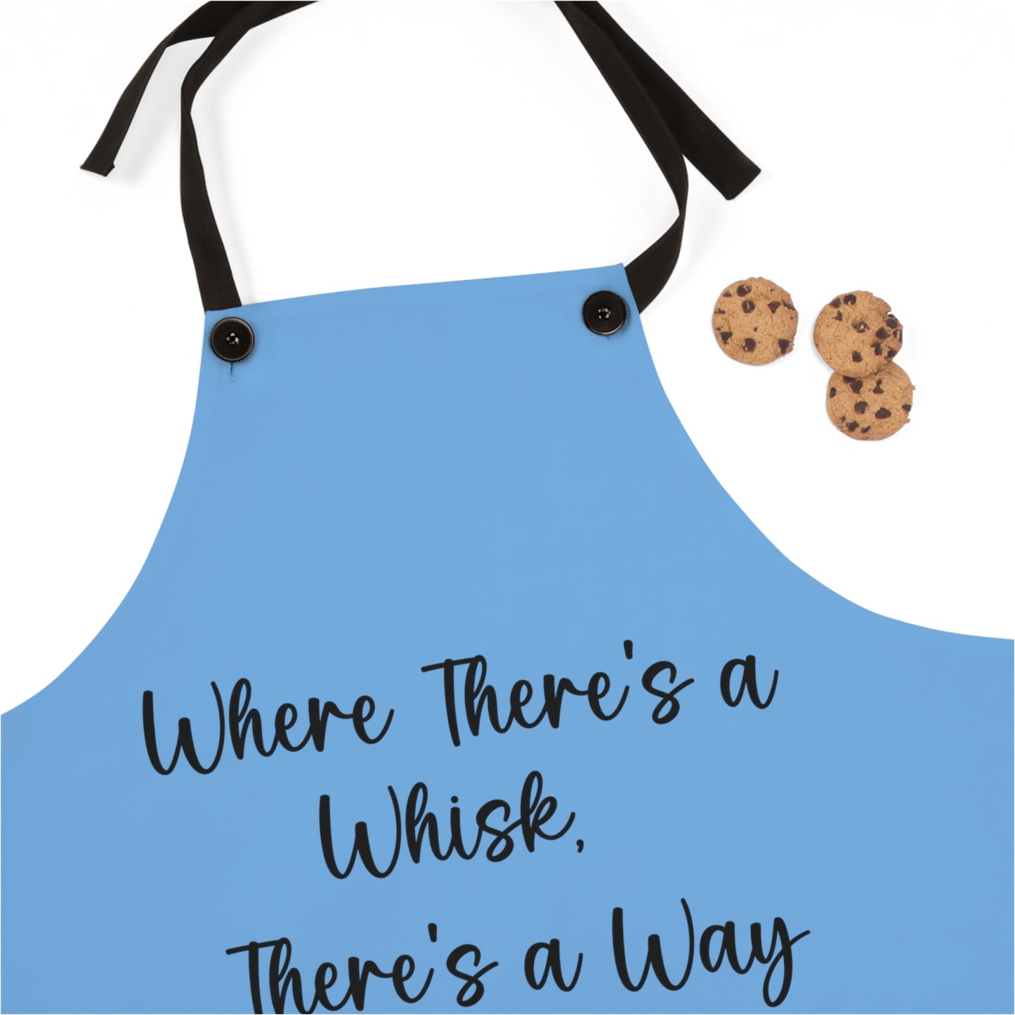 "Where there's a whisk, there's a way" Apron W404blb