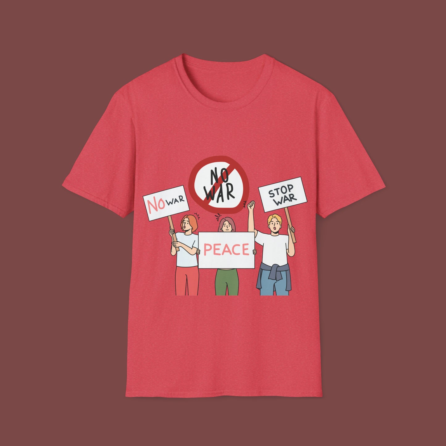 Stop War Unisex Short Sleeve T-Shirt SW.SS001nx