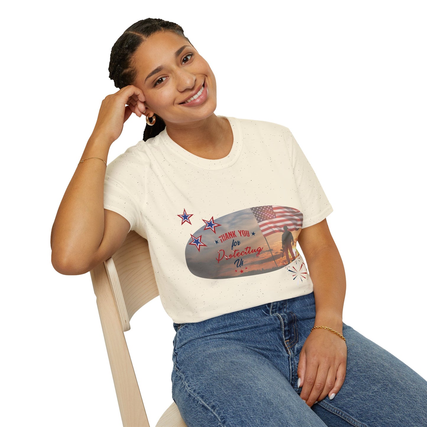 Thank You Veterans Unisex Short Sleeve T-Shirt TYV.SS02zx