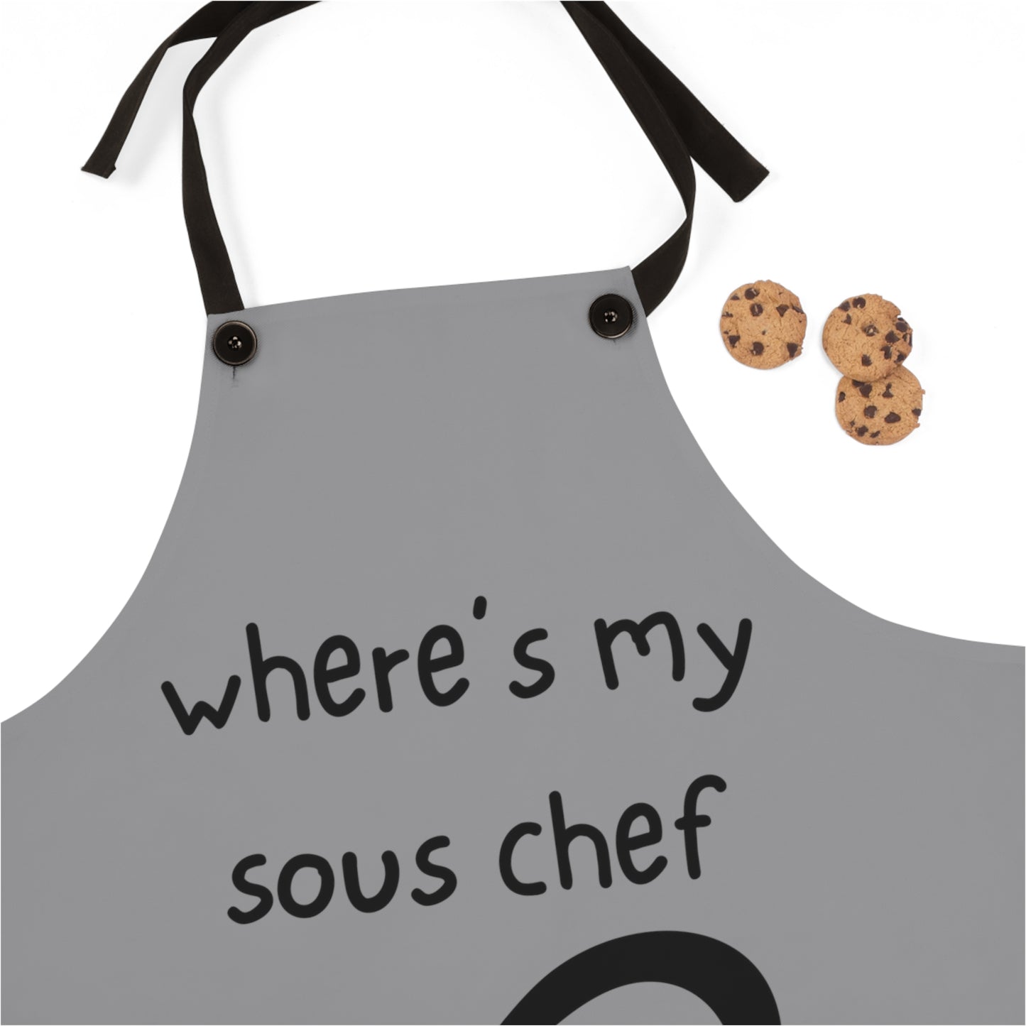 "Where's My Sous Chef" Apron SC15bg