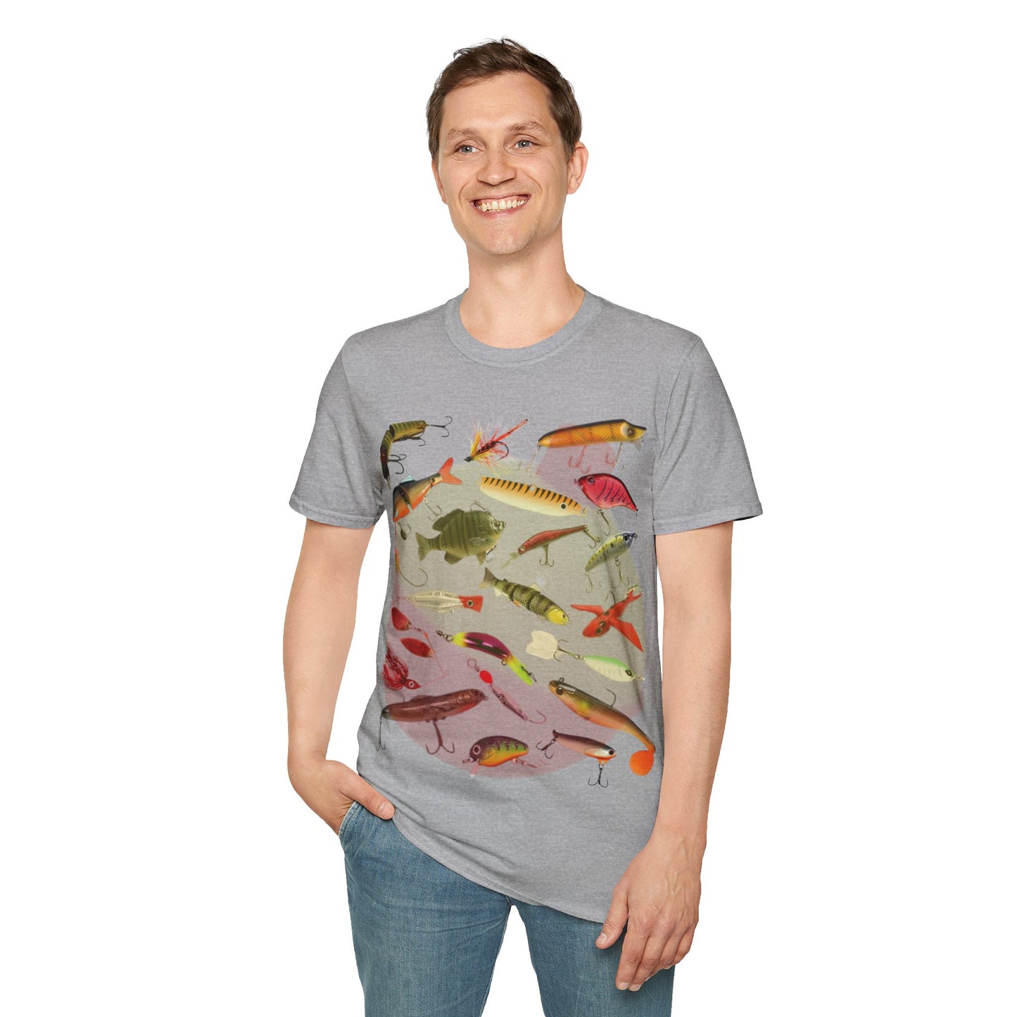 "Lures, Lures, Lures" Unisex Short Sleeve T-Shirt LUR.SSa4ax