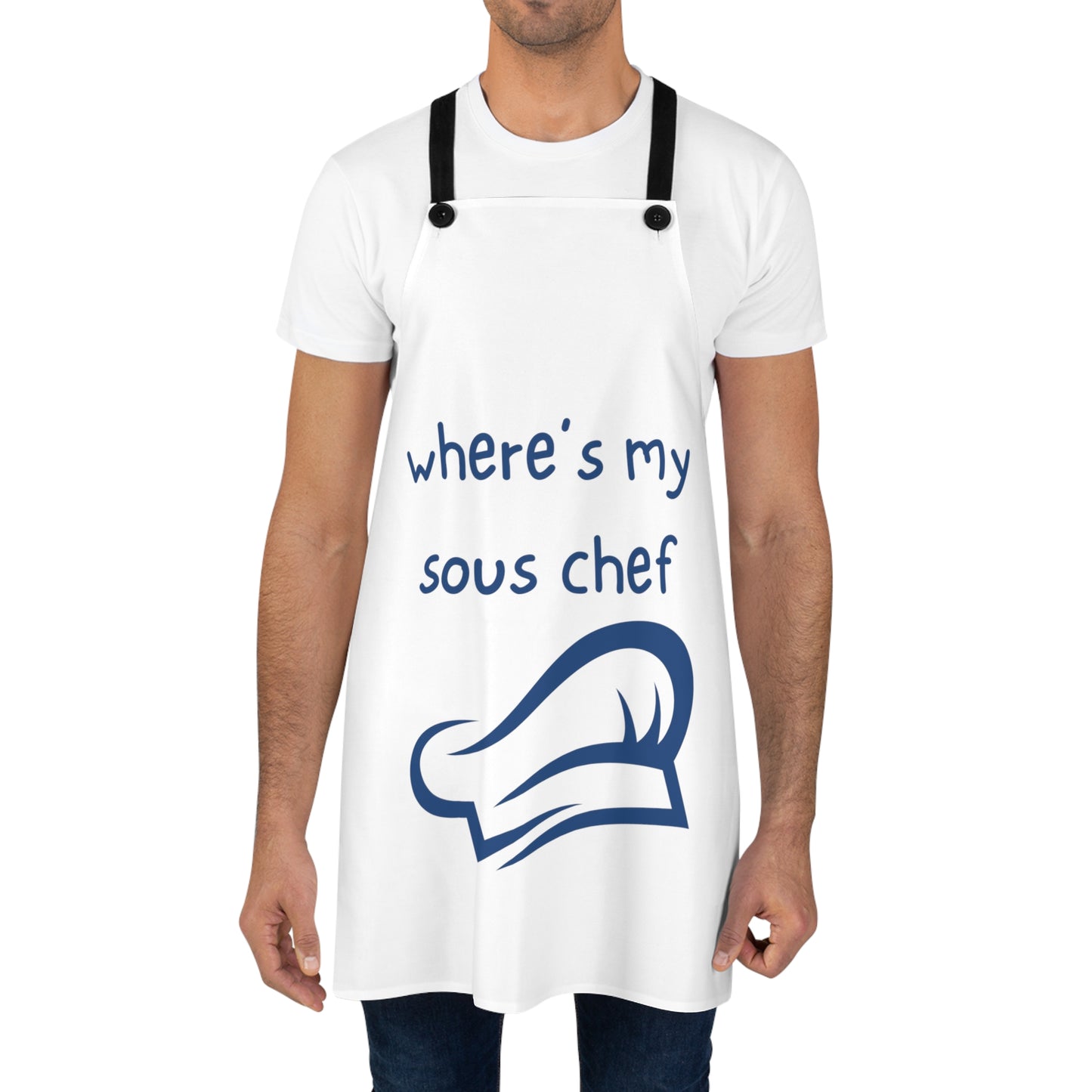 "where's my sous chef" Apron W697bw
