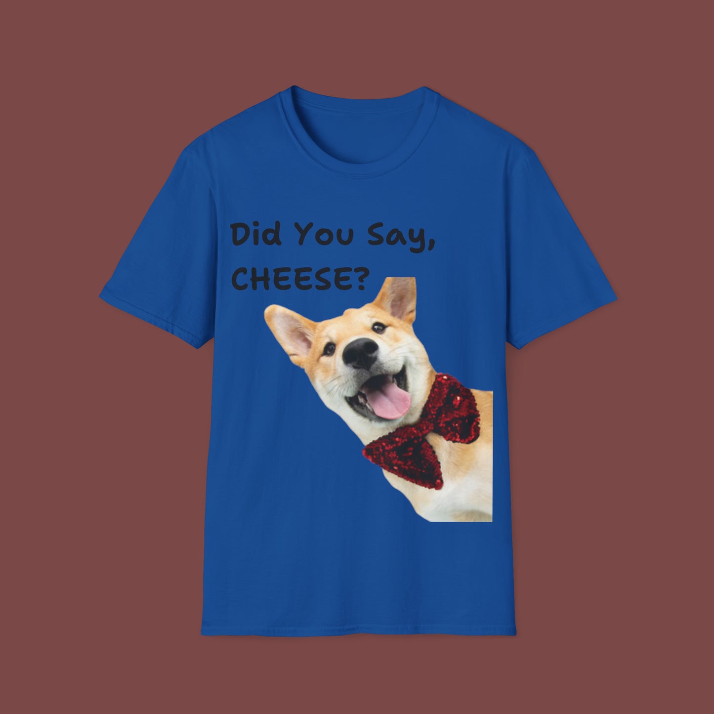 "Did You Say Cheese?" Unisex Short Sleeve T-Shirt SC.SS01a