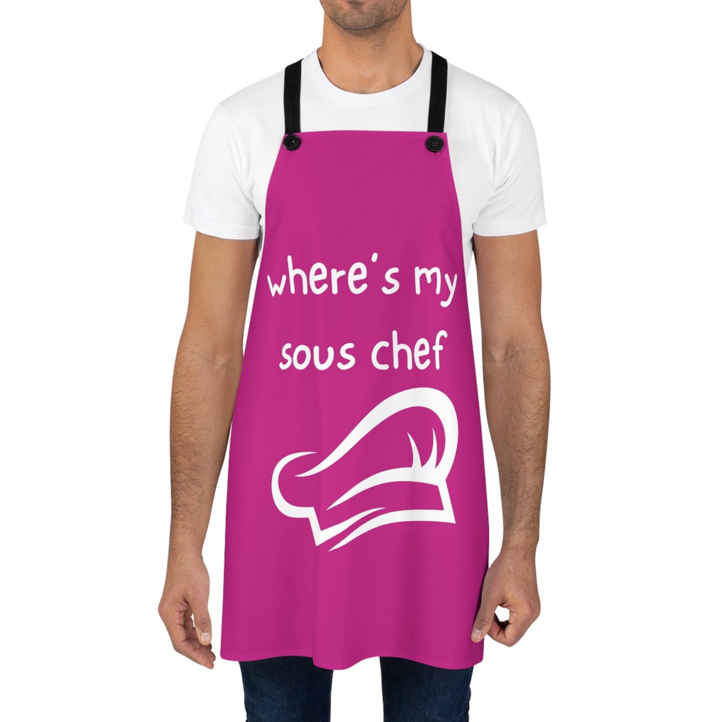 "Where's My Sous Chef" Apron SC45wdpk