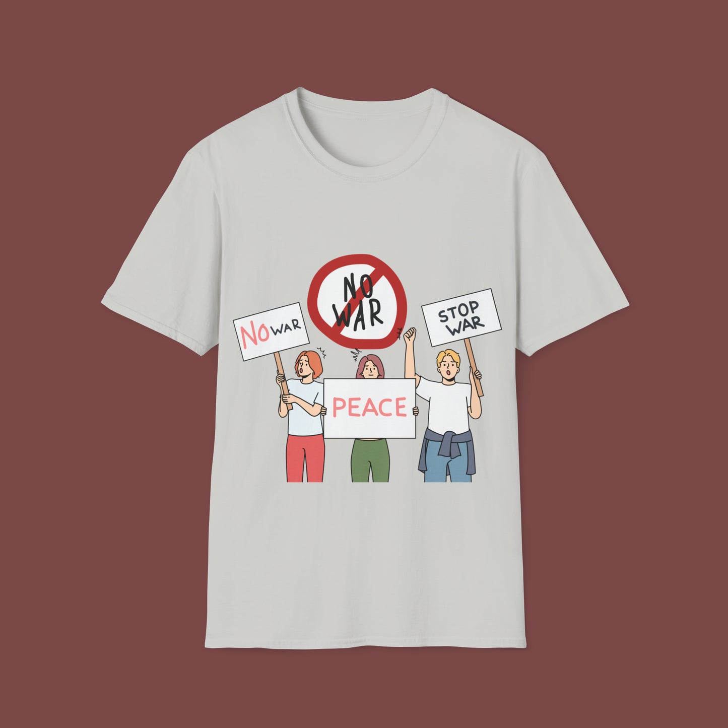 Stop War Unisex Short Sleeve T-Shirt SW.SS001nx