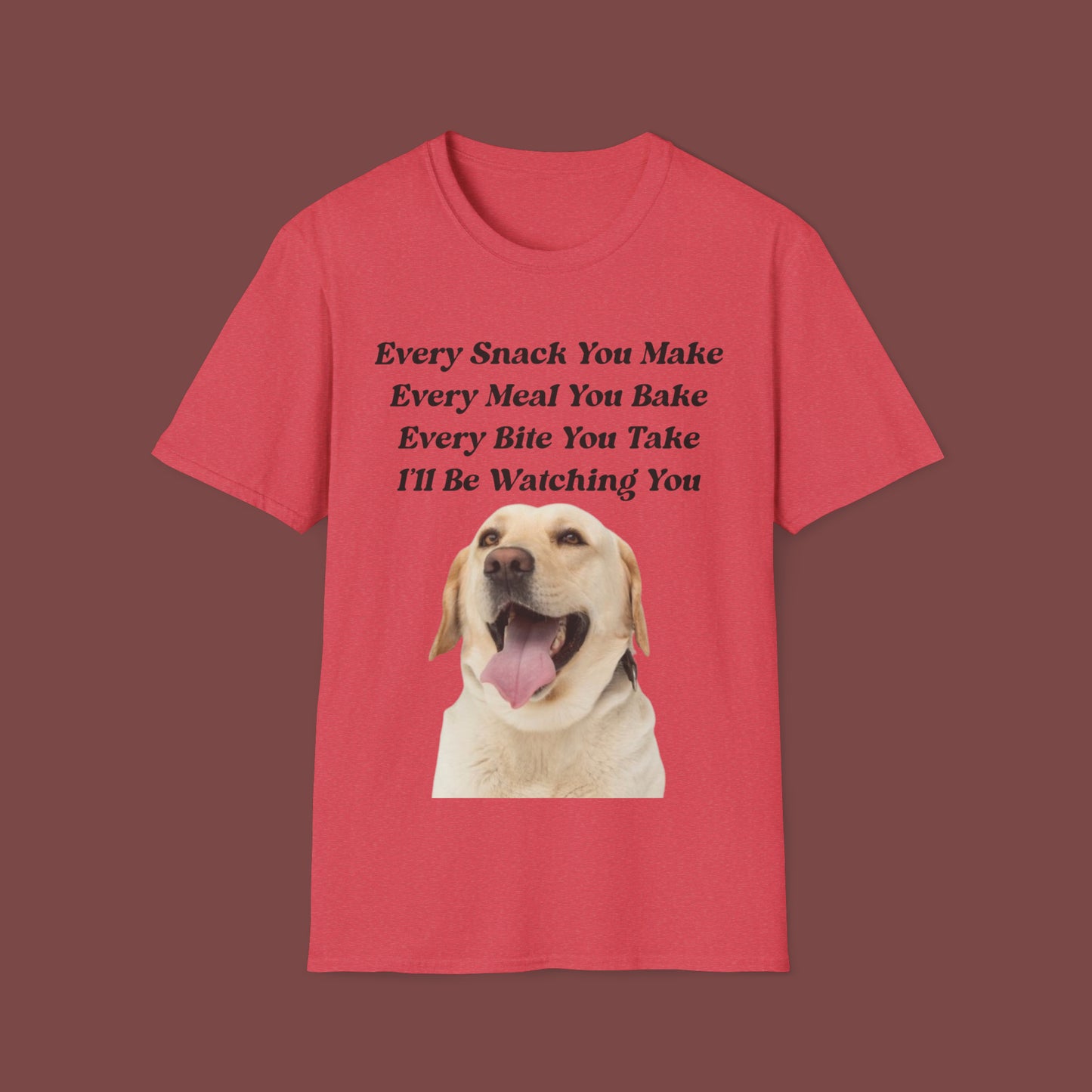 "Every Snack You Make - White Lab" Unisex Short Sleeve T-Shirt ESYM.SS01wl