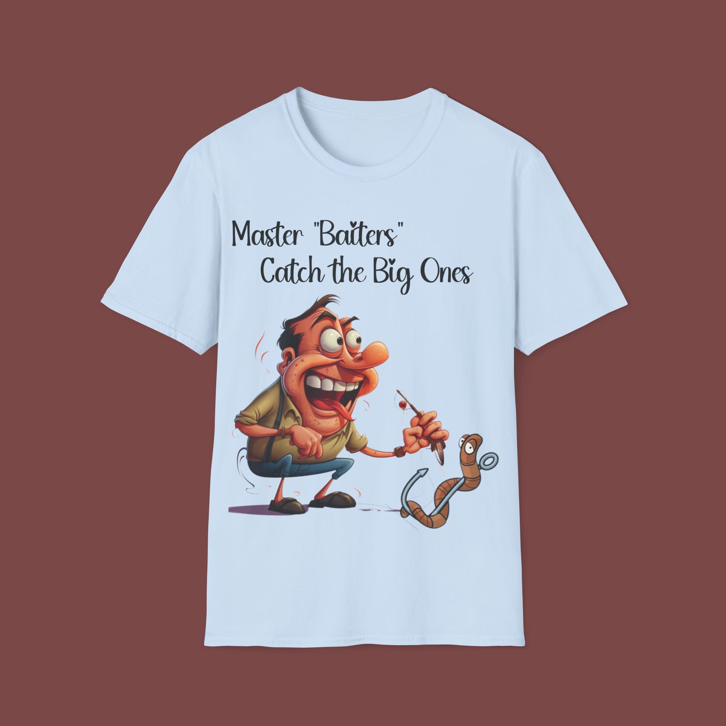 "Master Baiters Catch the Big Ones" Unisex Short Sleeve T-Shirt MB.SS1x