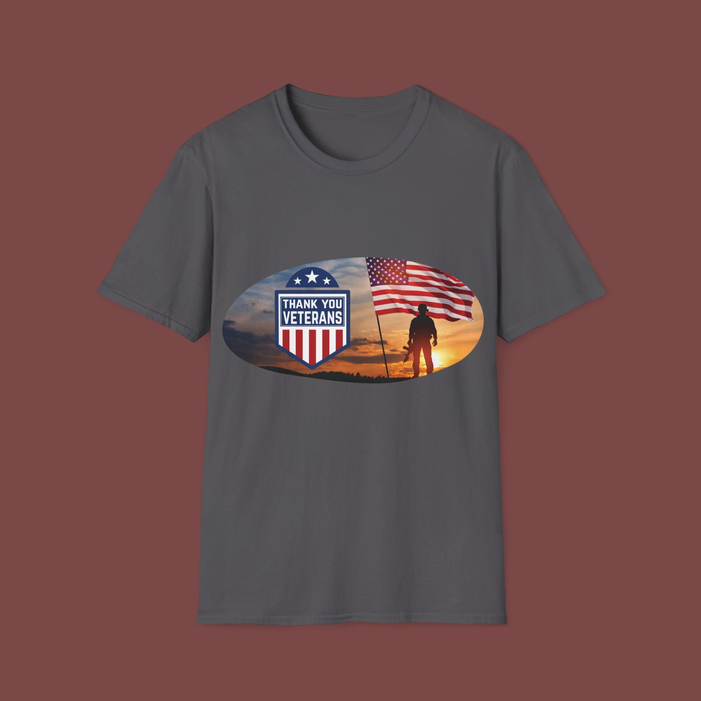 Thank You Veterans Unisex Short Sleeve T-Shirt TYV.SS003x