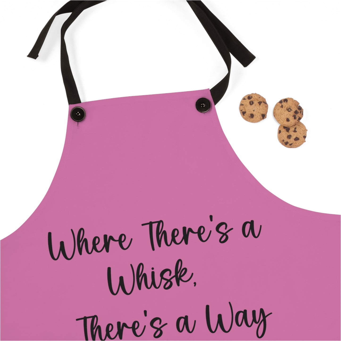 "Where there's a whisk, there's a way" Apron W404blp