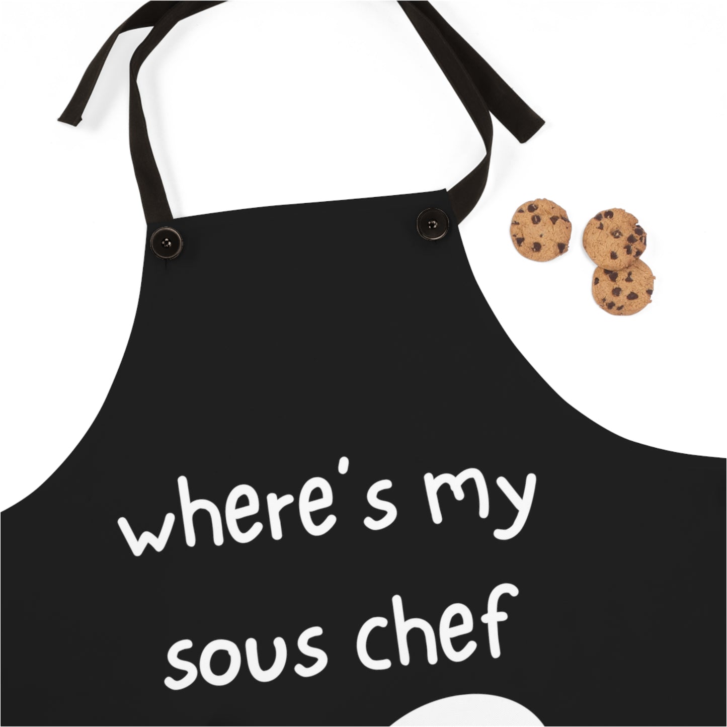 "where's my sous chef" Apron W691wb