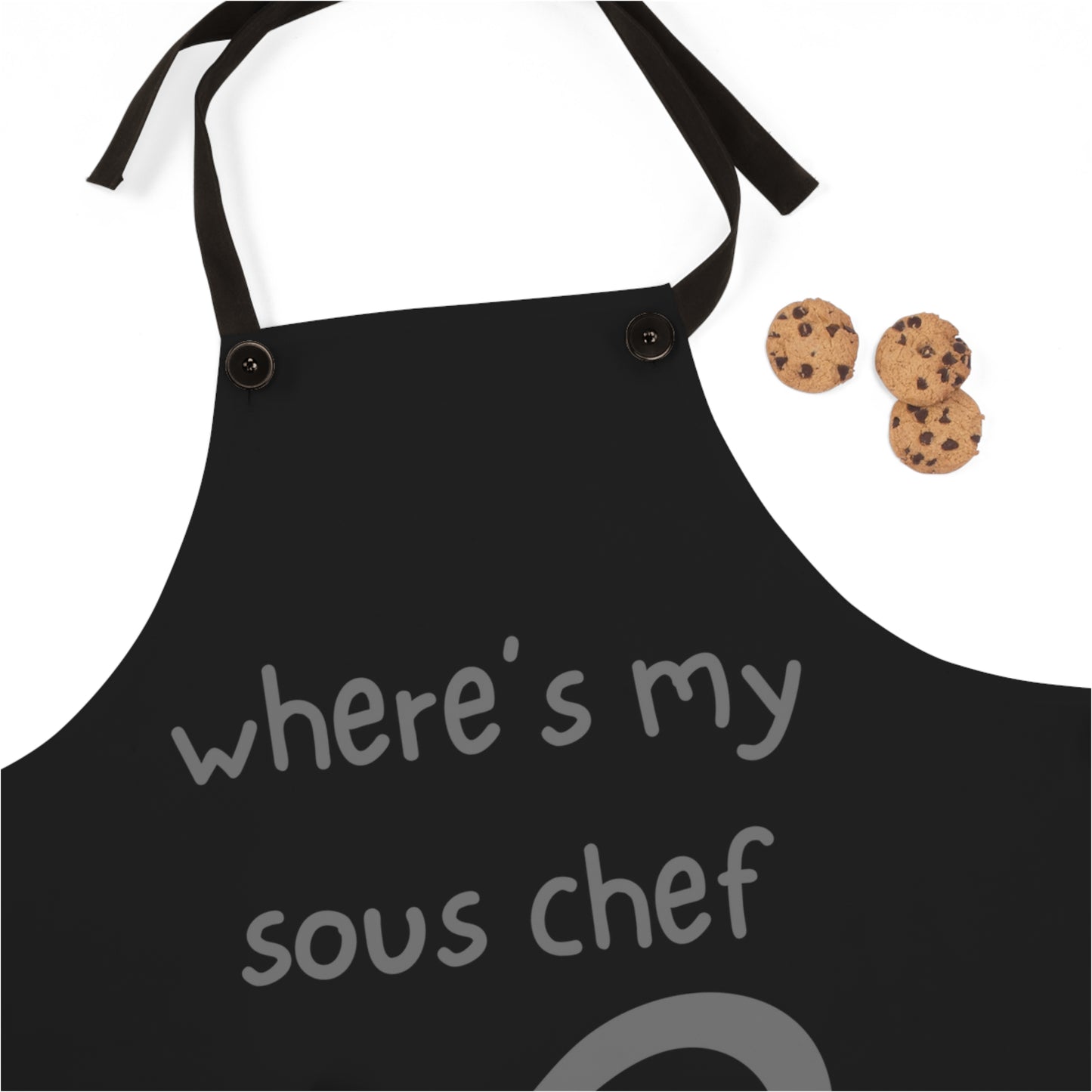 "Where's My Sous Chef" Apron SC25gb