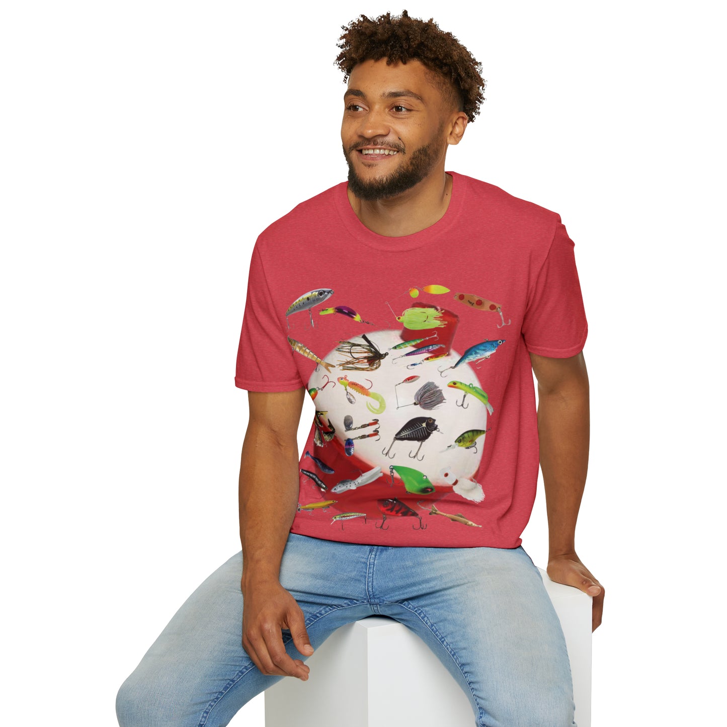 "Antique Fishing Reels" Unisex Short Sleeve T-Shirt AFR.SSa1cx