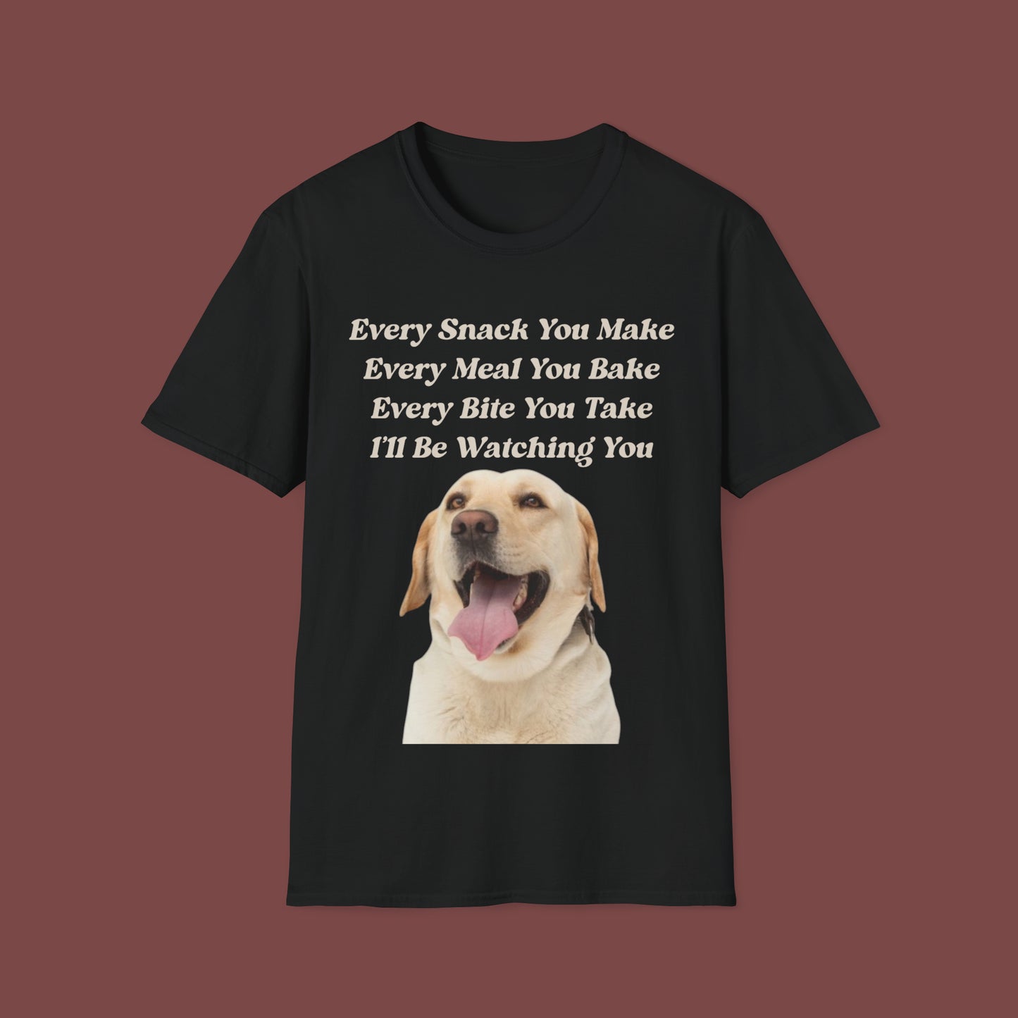 "Every Snack You Make - White Lab" Unisex Short Sleeve T-Shirt ESYM.SS01wl