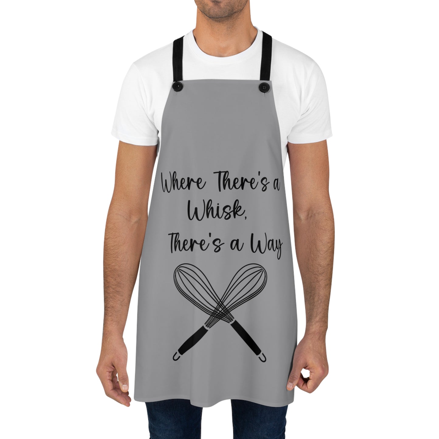 "Where there's a whisk, there's a way" Apron W404bg