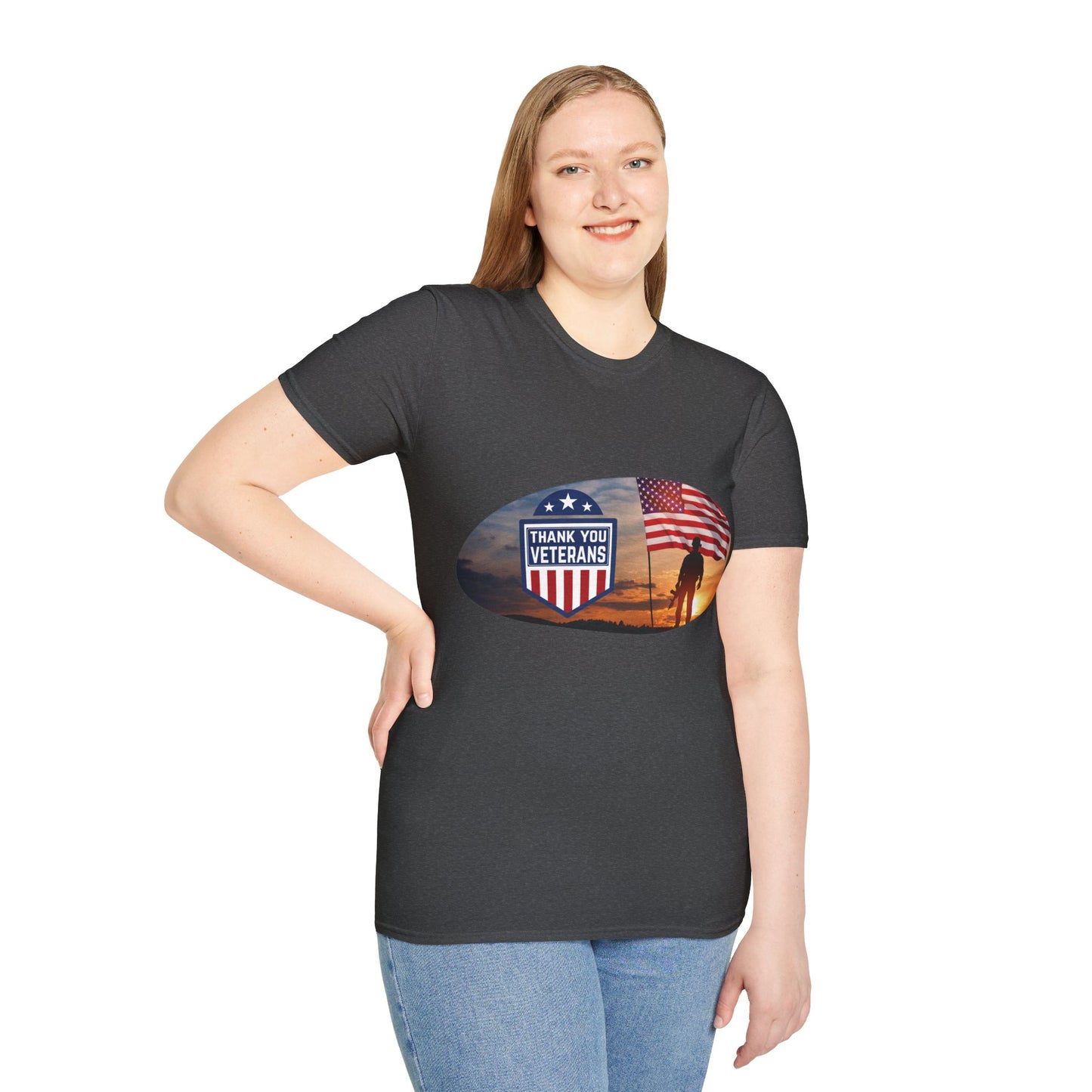 Thank You Veterans Unisex Short Sleeve T-Shirt TYV.SS003x