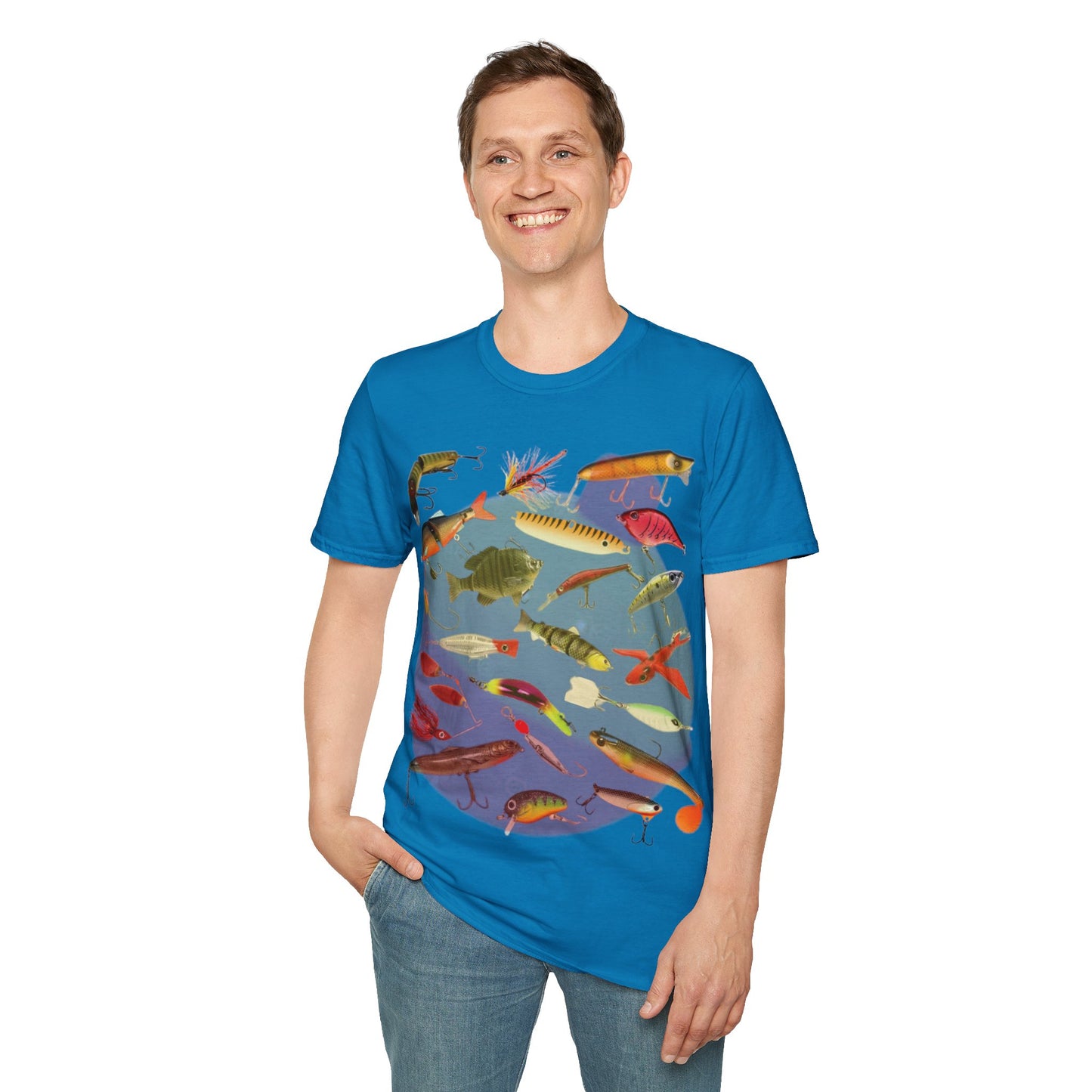 "Lures, Lures, Lures" Unisex Short Sleeve T-Shirt LUR.SSa4ax