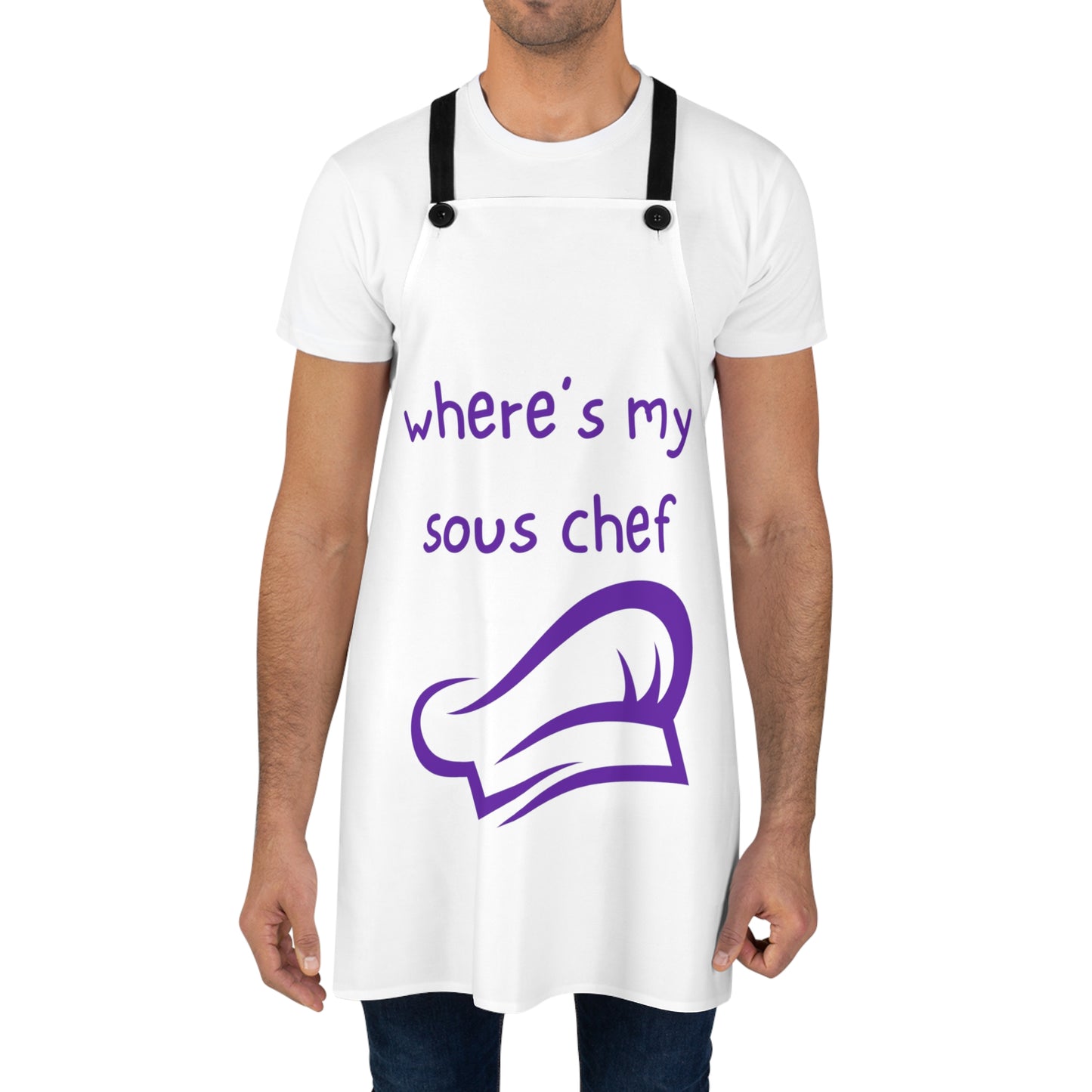 "Where's My Sous Chef" Apron SC25pw