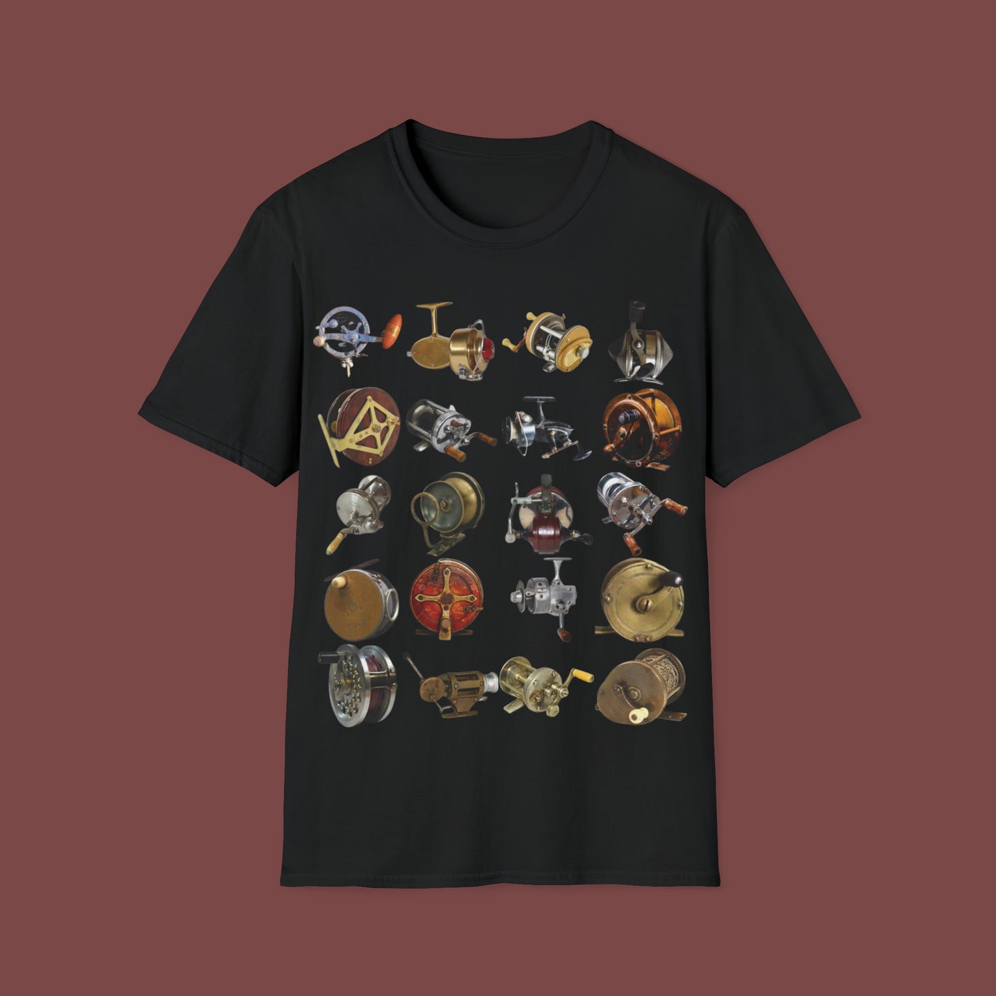 "Reels" Unisex Short Sleeve T-Shirt REEL.SSr1ax