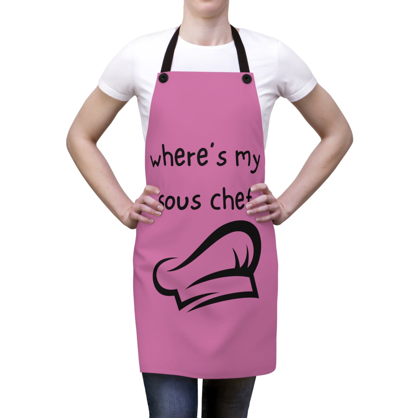 "Where's My Sous Chef" Apron SC15bp
