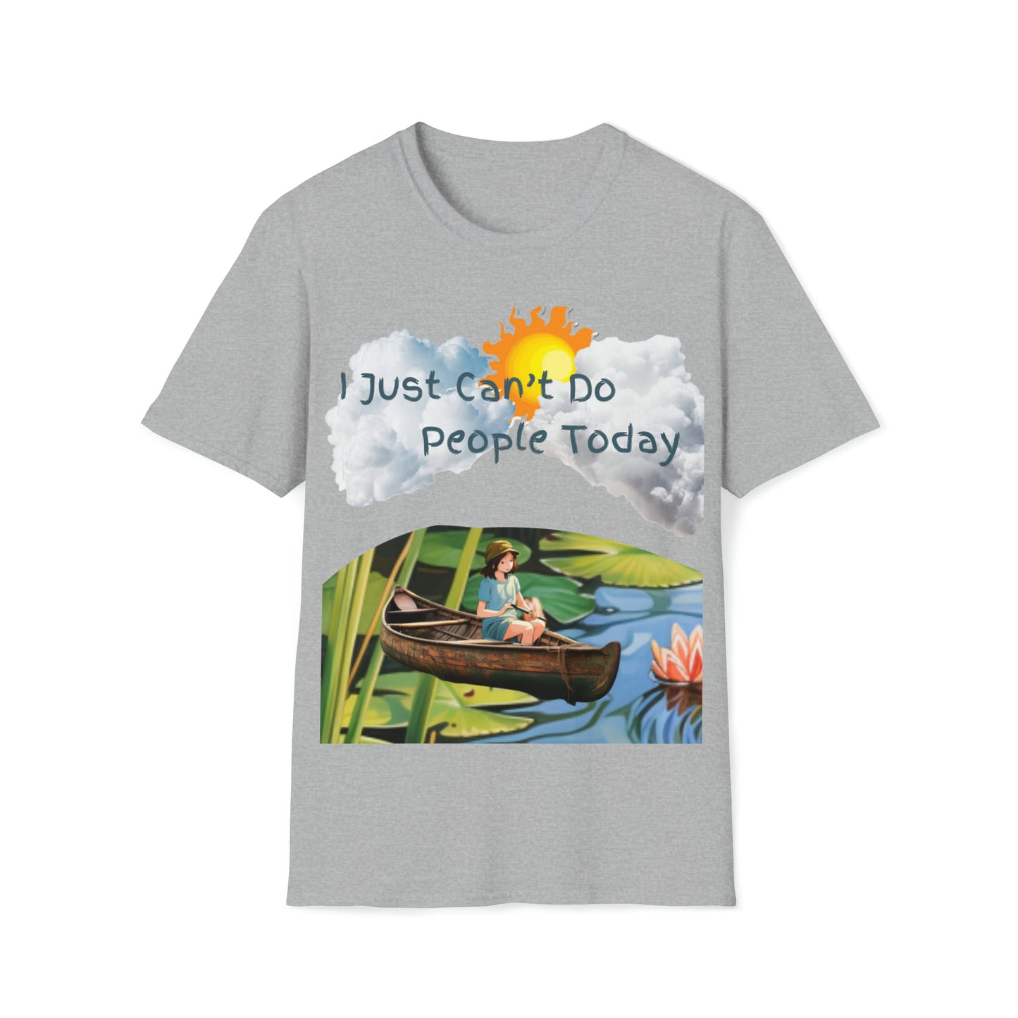 "I Can't Do People Today" Unisex Short Sleeve T-Shirt CDPT.SS03b