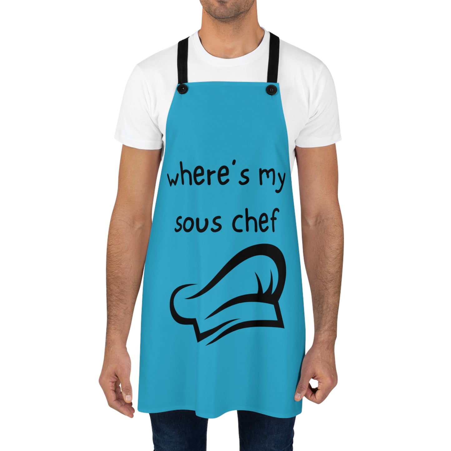"Where's My Sous Chef" Apron SC15bt