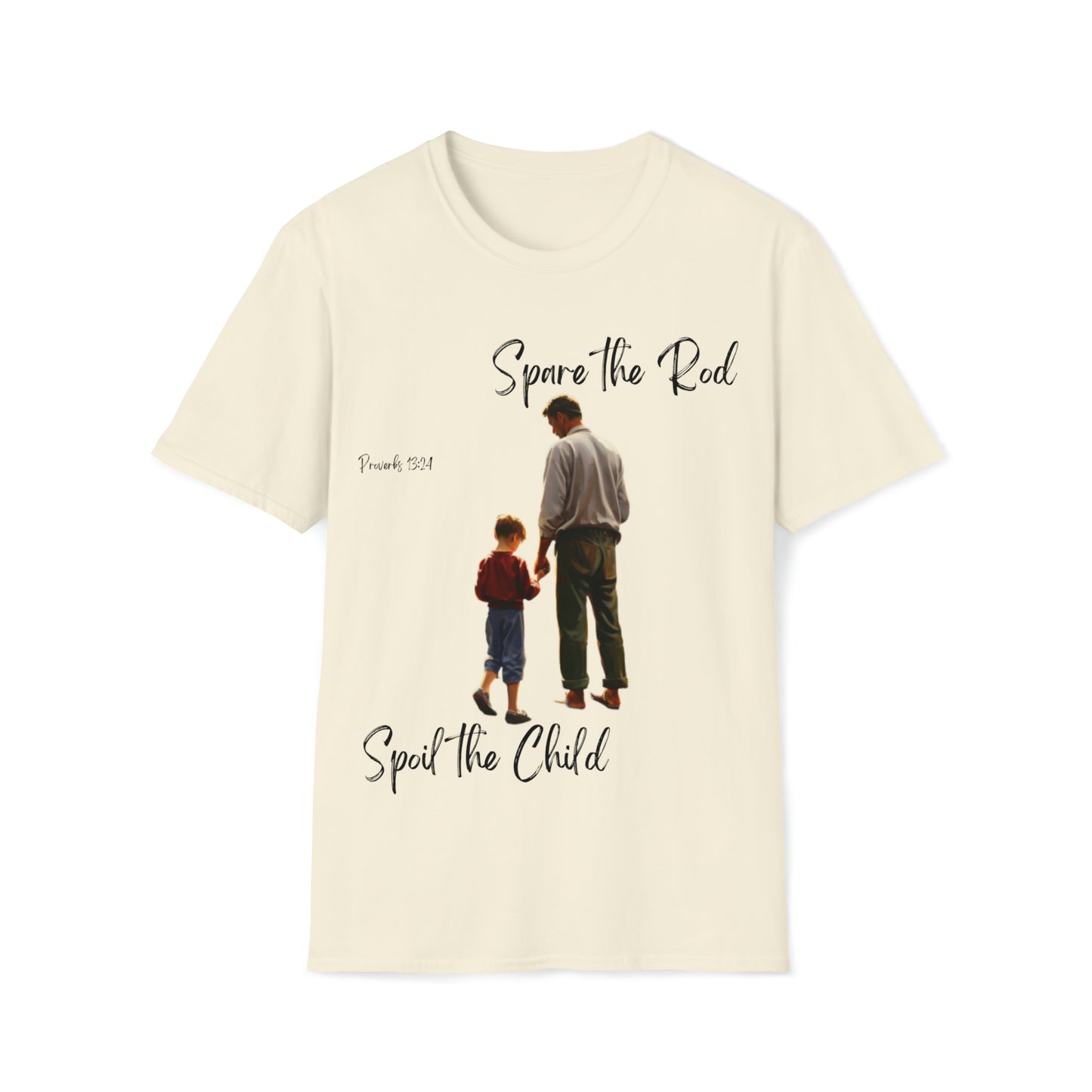 "Spare the Rod, Spoil the Child" Unisex Short Sleeve T-Shirt SRSC.SS01p