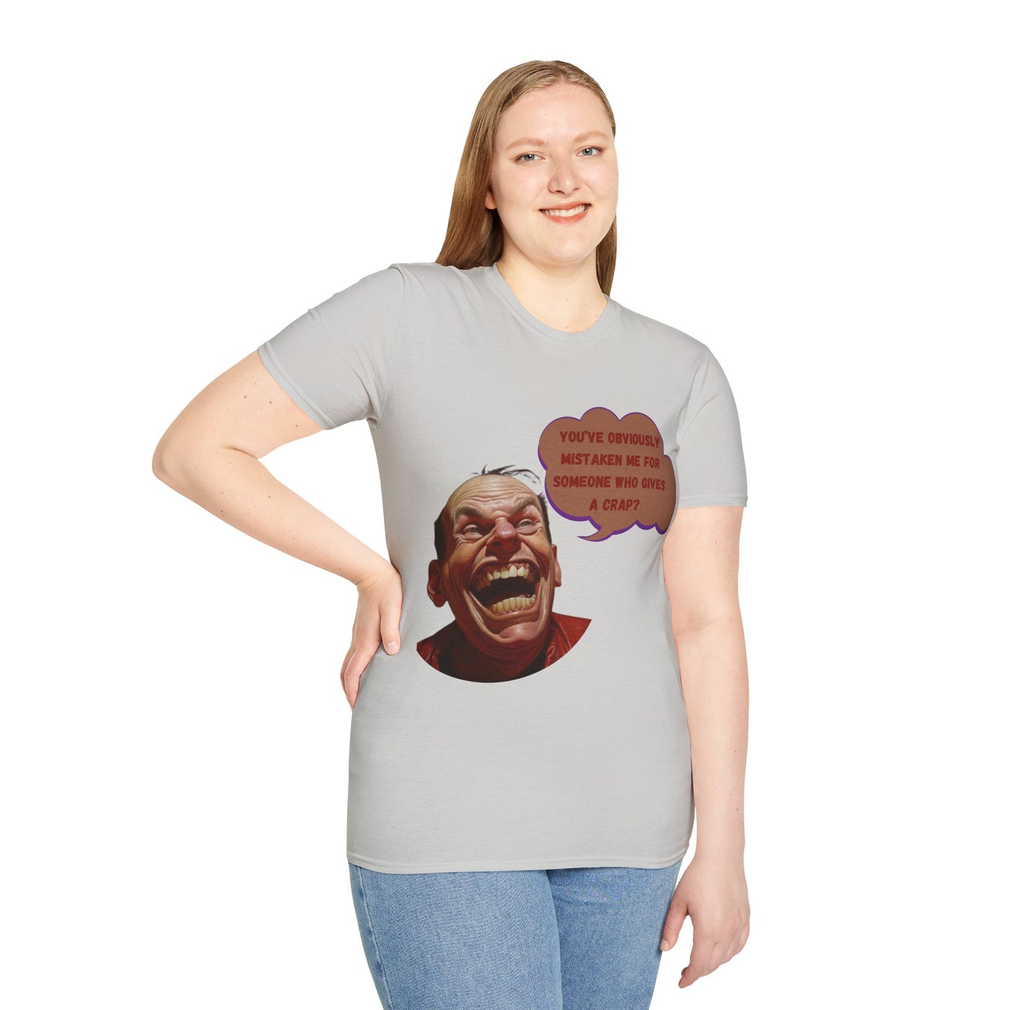 "Who Gives A Crap" Unisex Short Sleeve T-Shirt WGC.SSa7cx