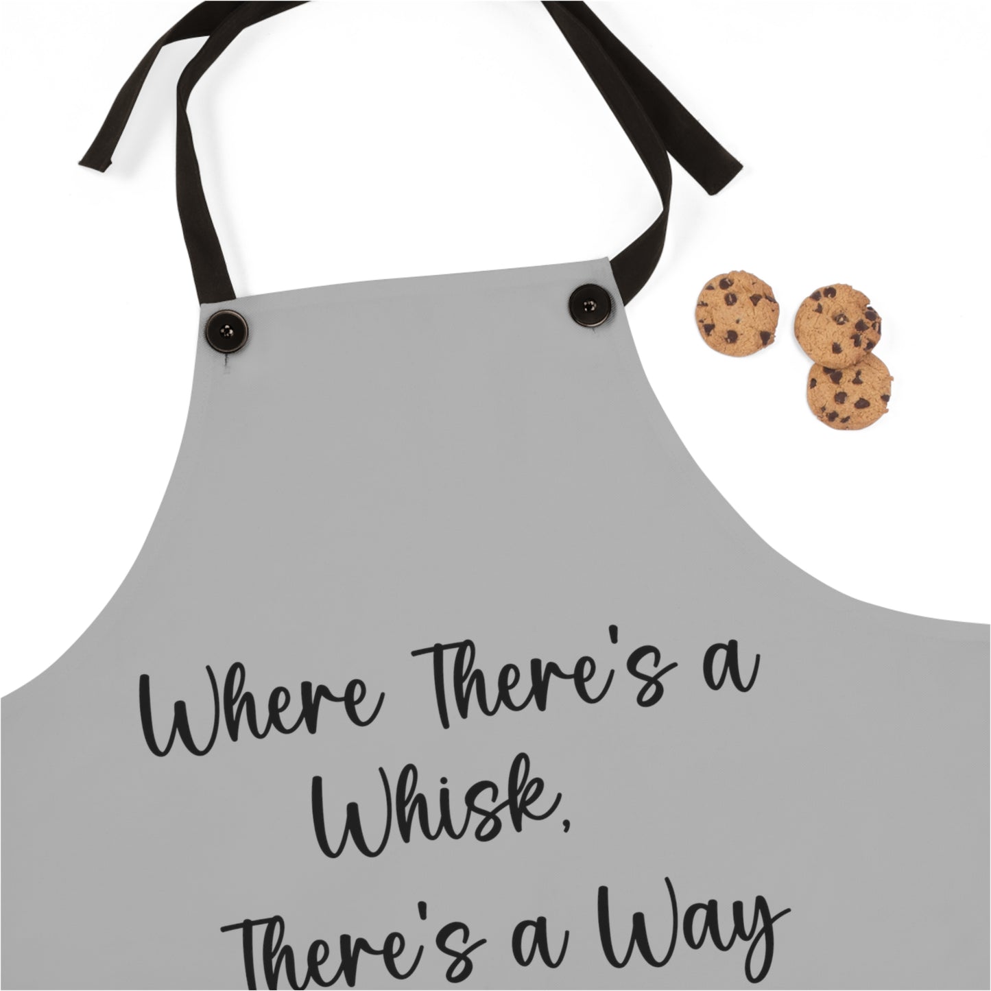 "Where there's a whisk, there's a way" Apron W404blg
