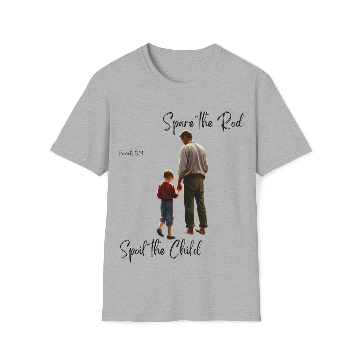 "Spare the Rod, Spoil the Child" Unisex Short Sleeve T-Shirt SRSC.SS01p
