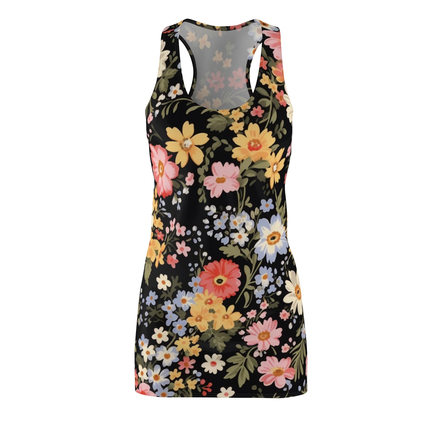 Women's Ditsy Floral Racerback Dress WRBD.02DF5