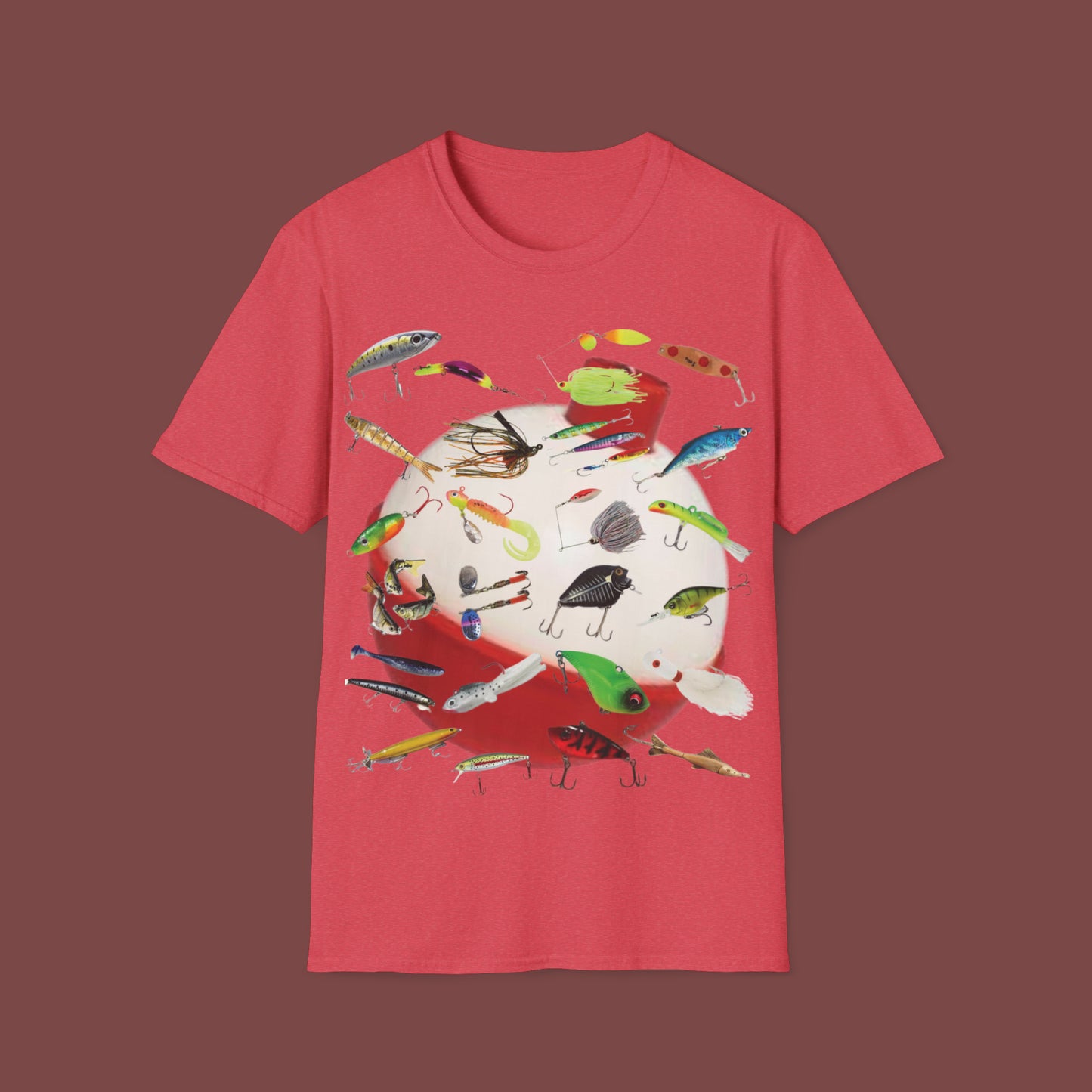 "Antique Fishing Reels" Unisex Short Sleeve T-Shirt AFR.SSa1cx