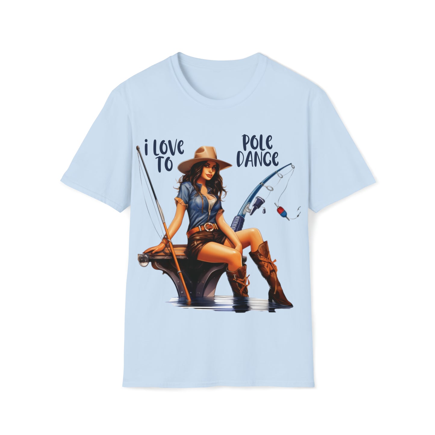 "I Love To Pole Dance" Unisex Short Sleeve T-Shirt PD.SS01