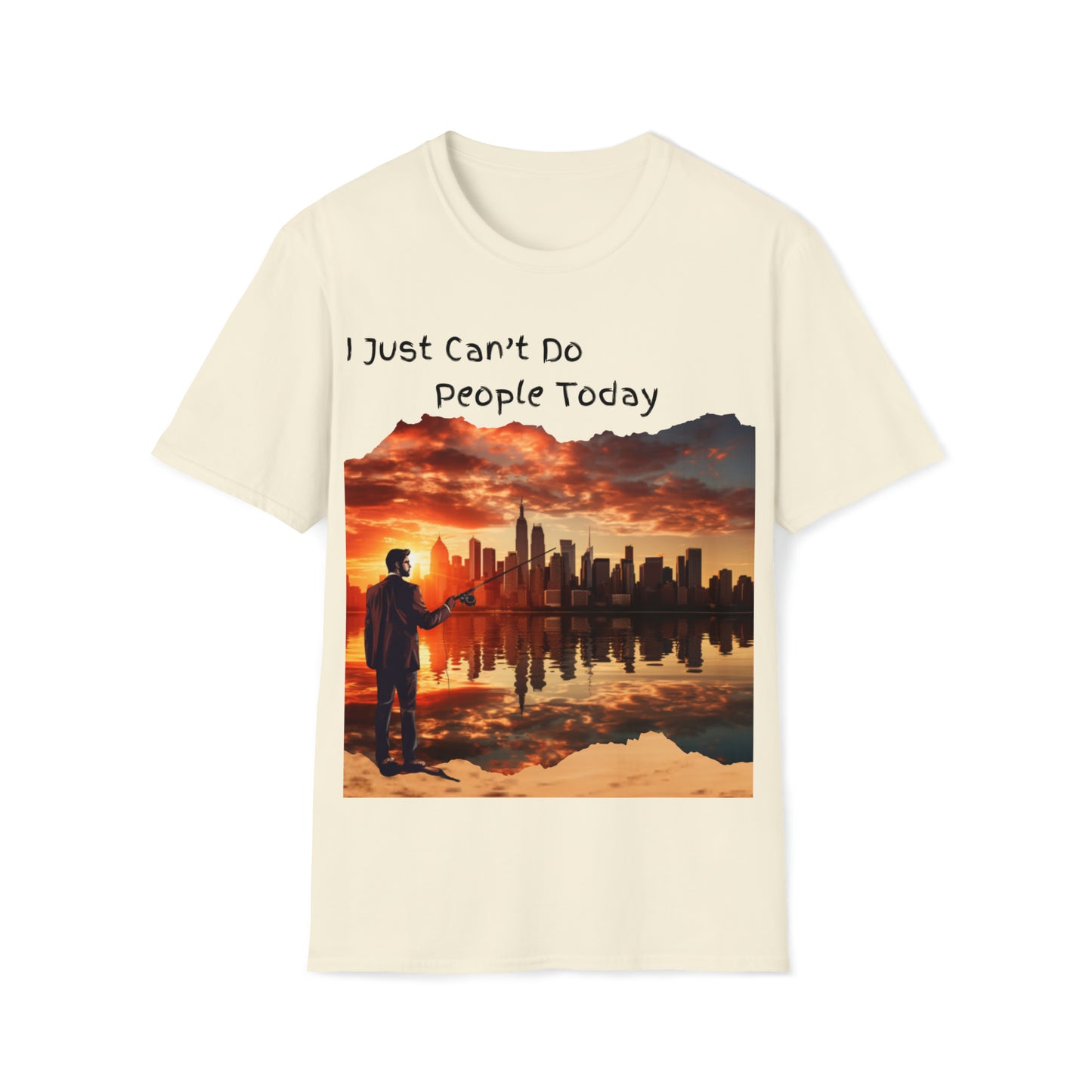"I Can't Do People Today" Unisex Short Sleeve T-Shirt CDPT.SS01x